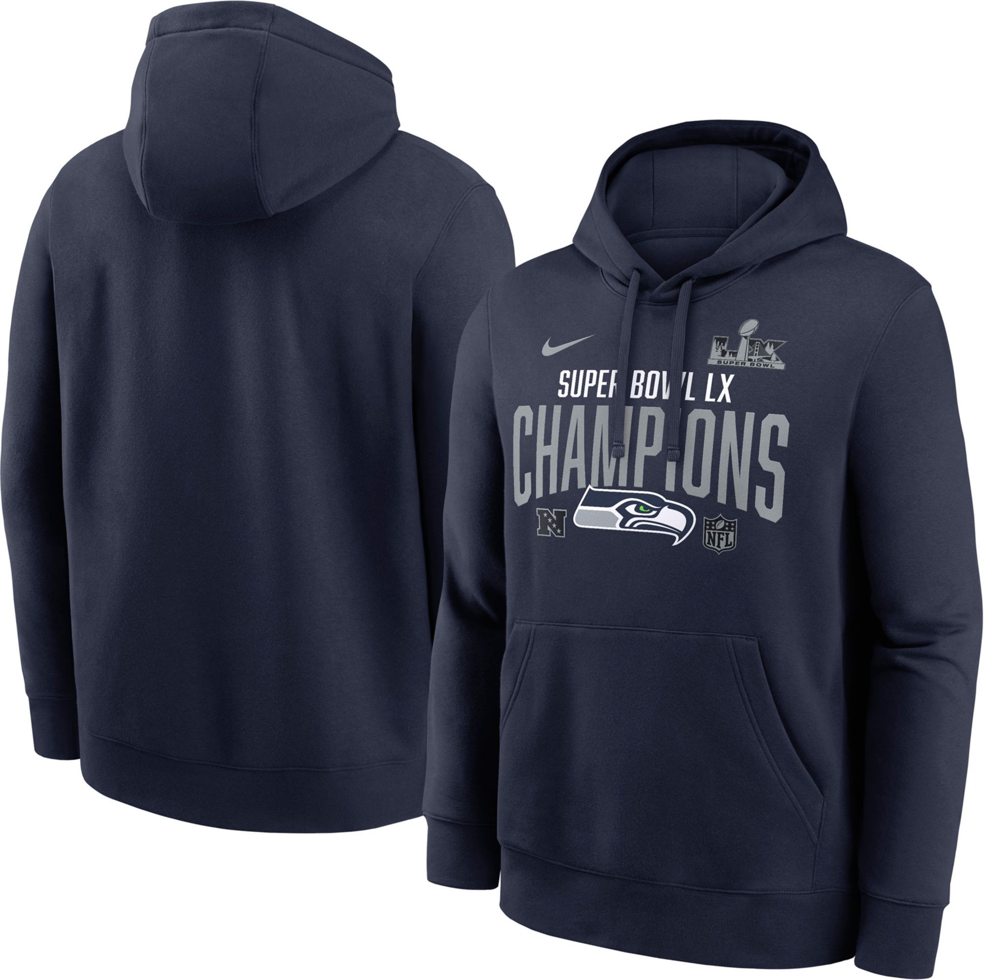 Nike Men's 2025-26 Super Bowl LX Champions Seattle Seahawks Going Yard Hoodie product image