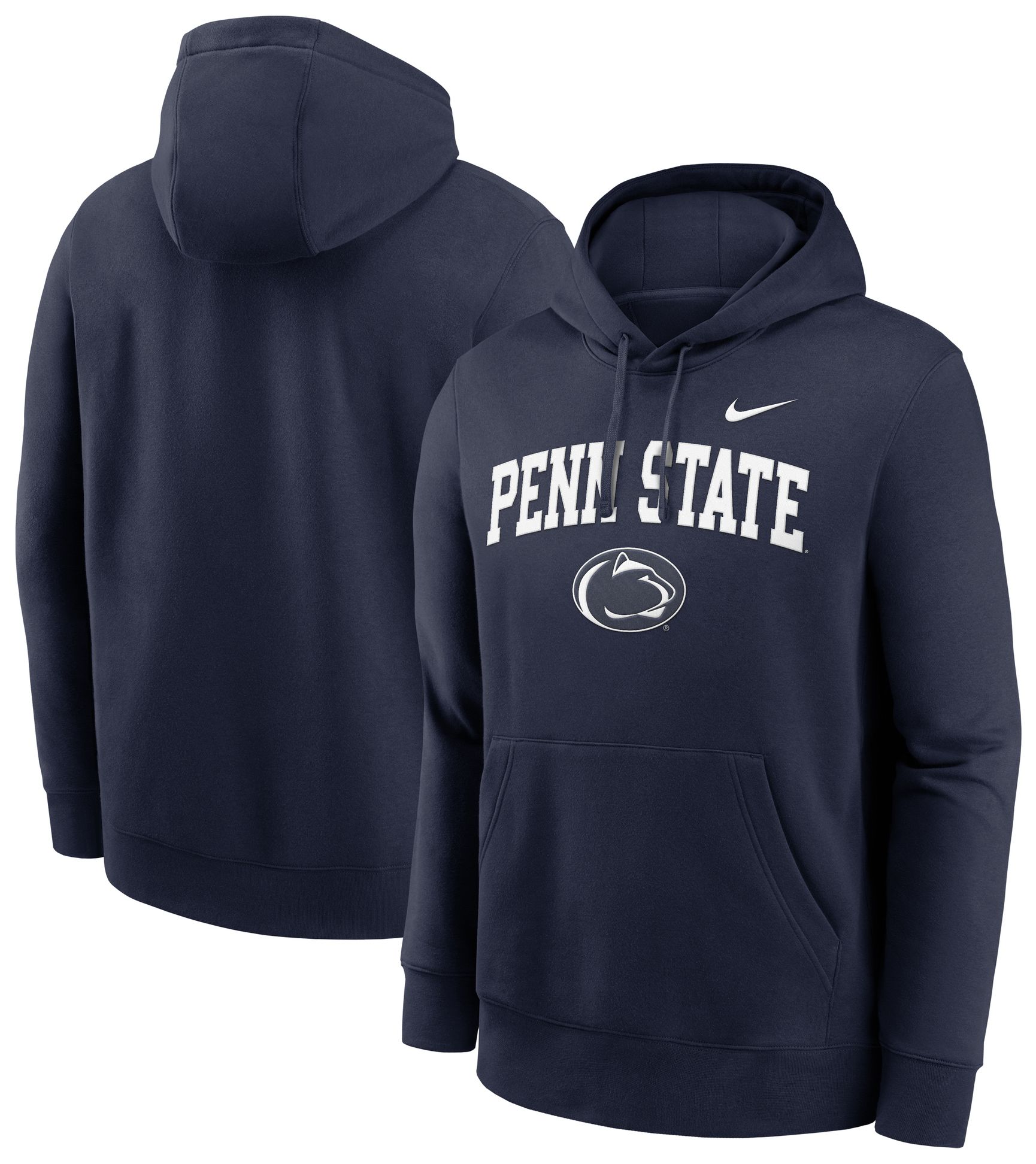 Nike Adult Penn State Nittany Lions Club Fleece College Navy Hoodie product image
