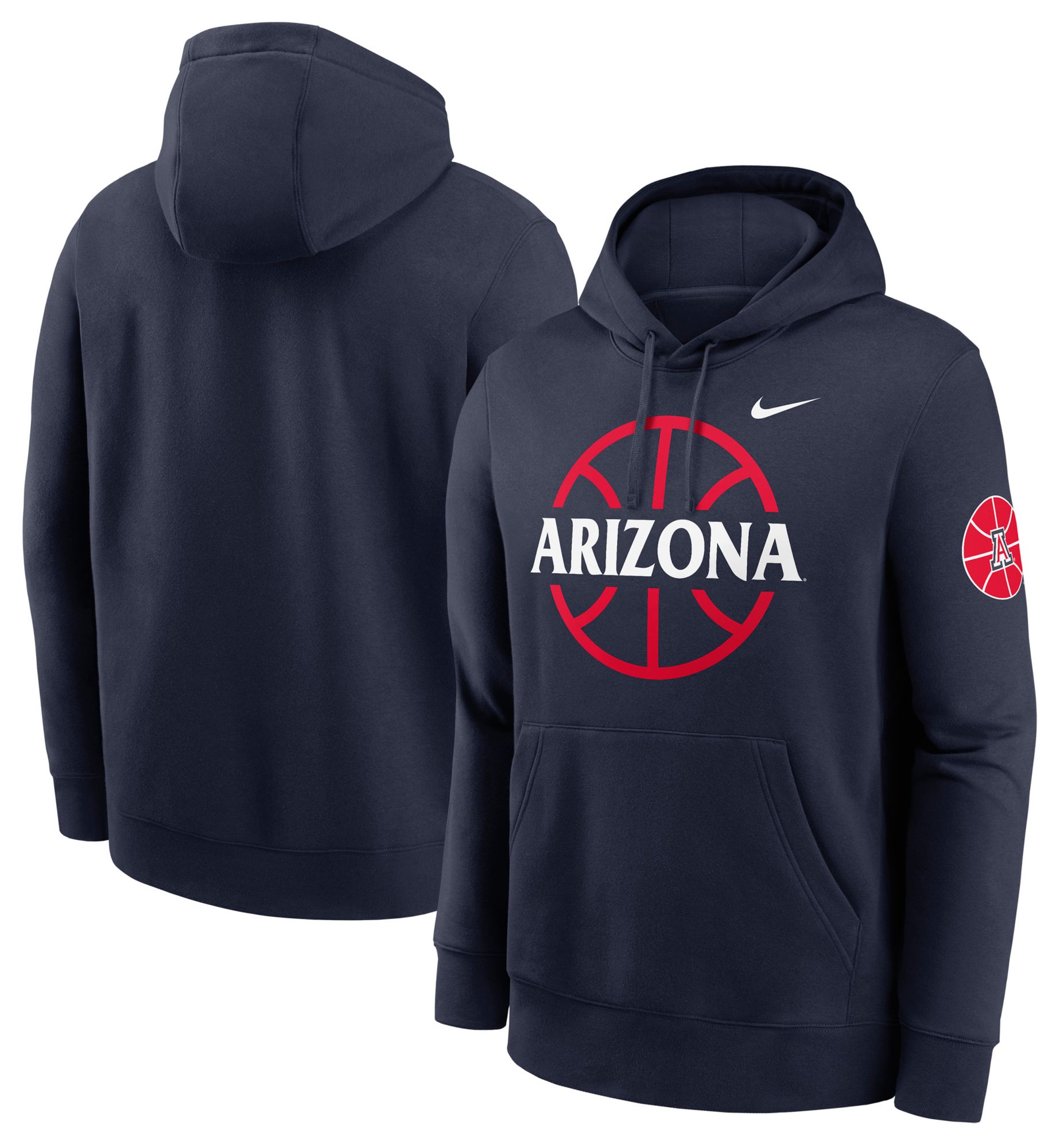 Nike Men's Arizona Wildcats College Navy Icon Hoodie product image