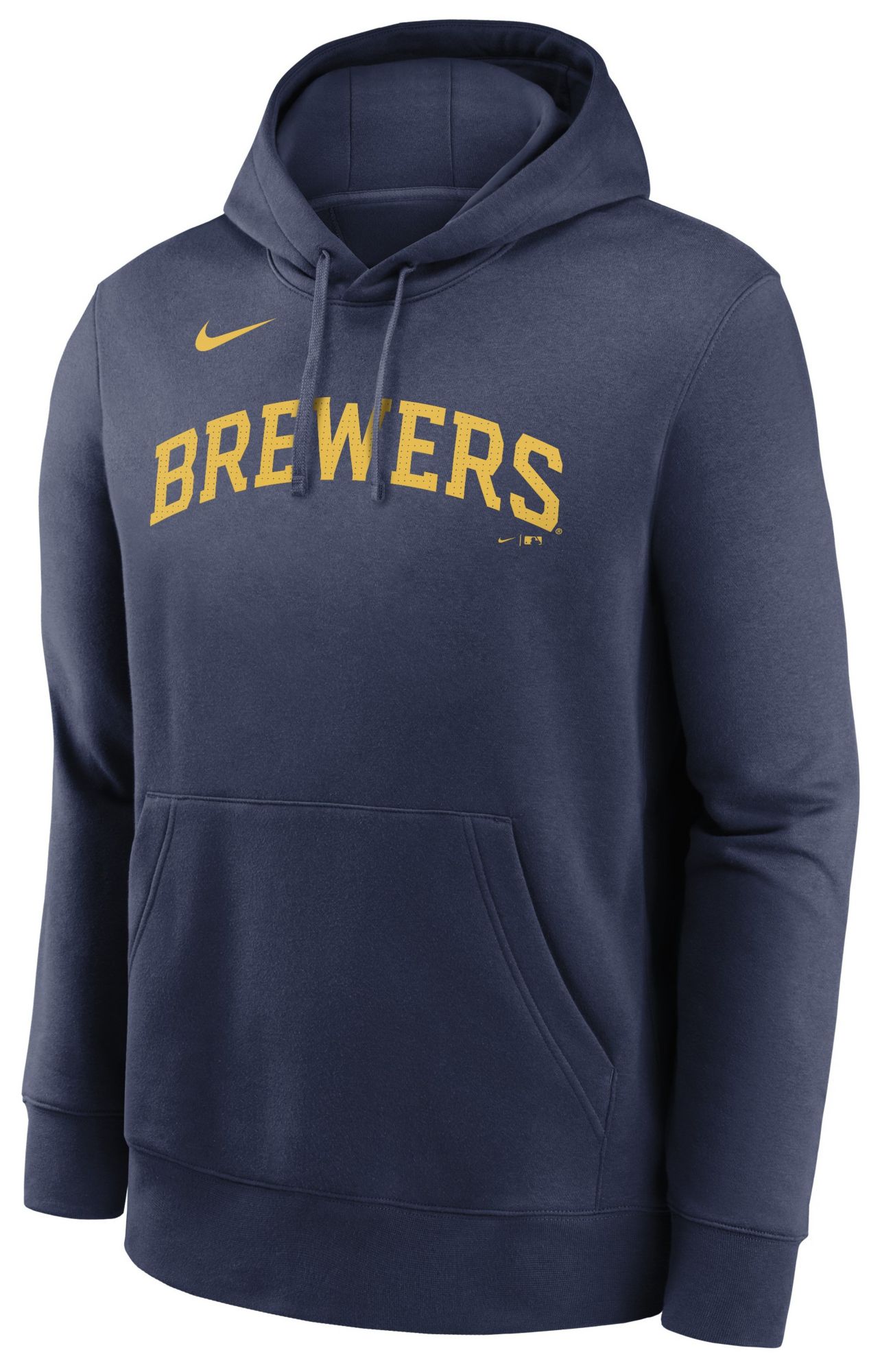 Nike Men's Milwaukee Brewers Navy Christian Yelich #22 Hoodie product image
