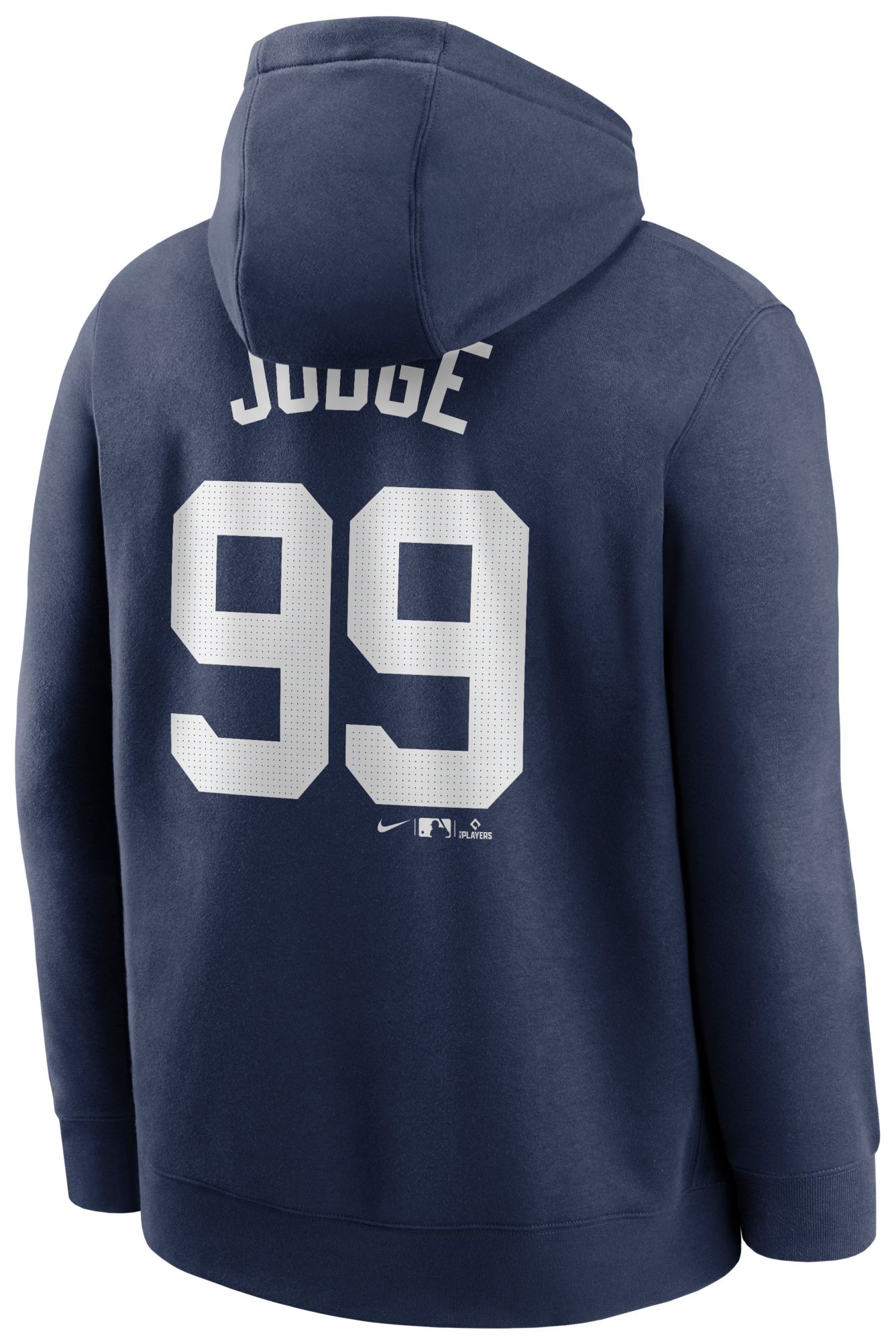 Nike Men's New York Yankees Aaron Judge #99 Navy Pullover Hoodie product image