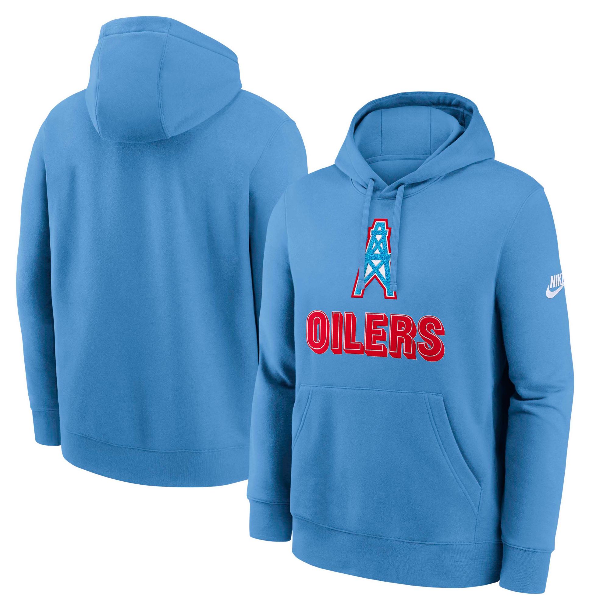 Nike Men's Tennessee Titans Coast Rewind Club Fleece Pullover Hoodie product image