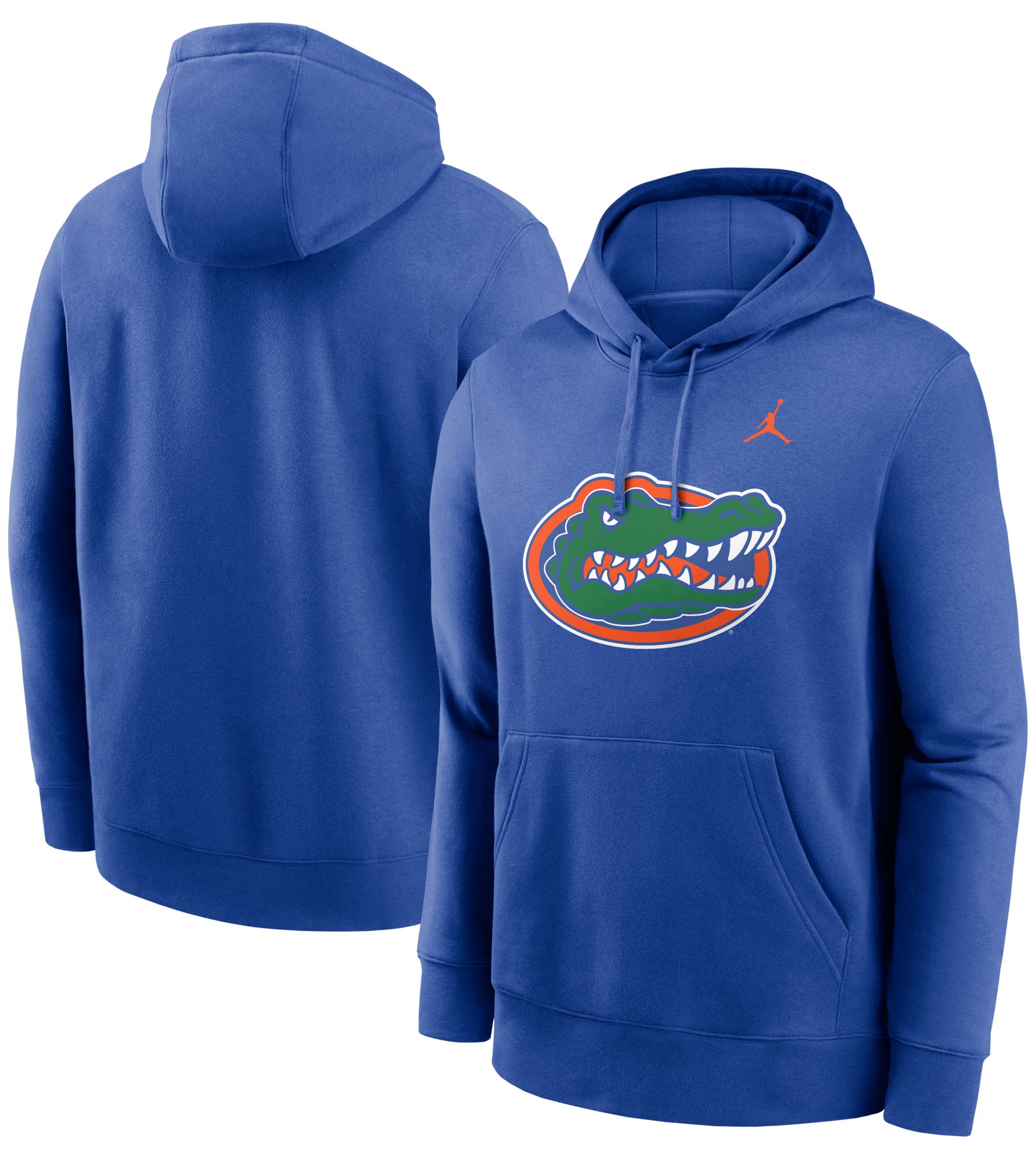 Jordan Men's Florida Gators Blue Club Fleece Primary Logo Pullover Hoodie product image