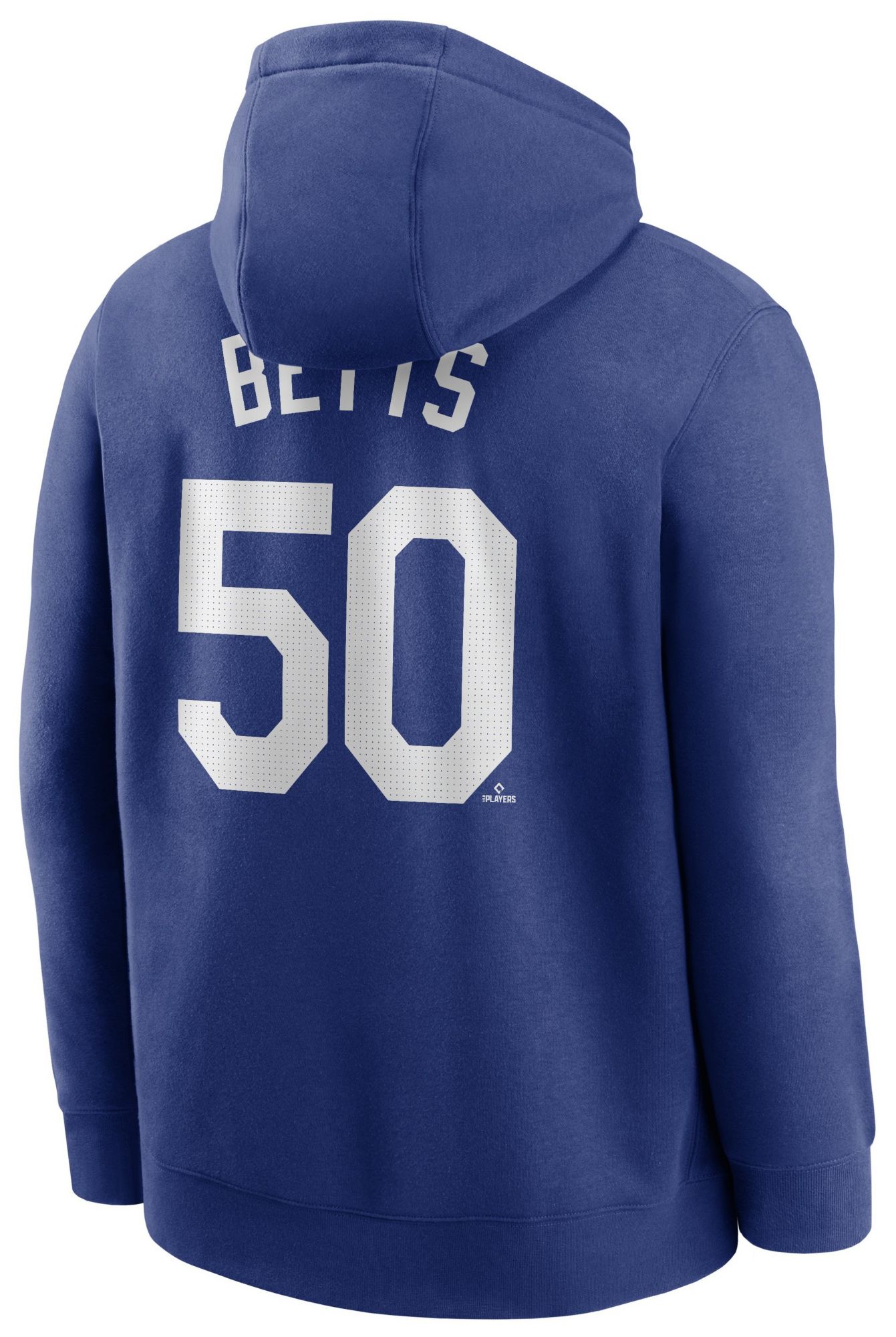 Nike Men's Los Angeles Dodgers Blue Mookie Betts #50 Hoodie product image