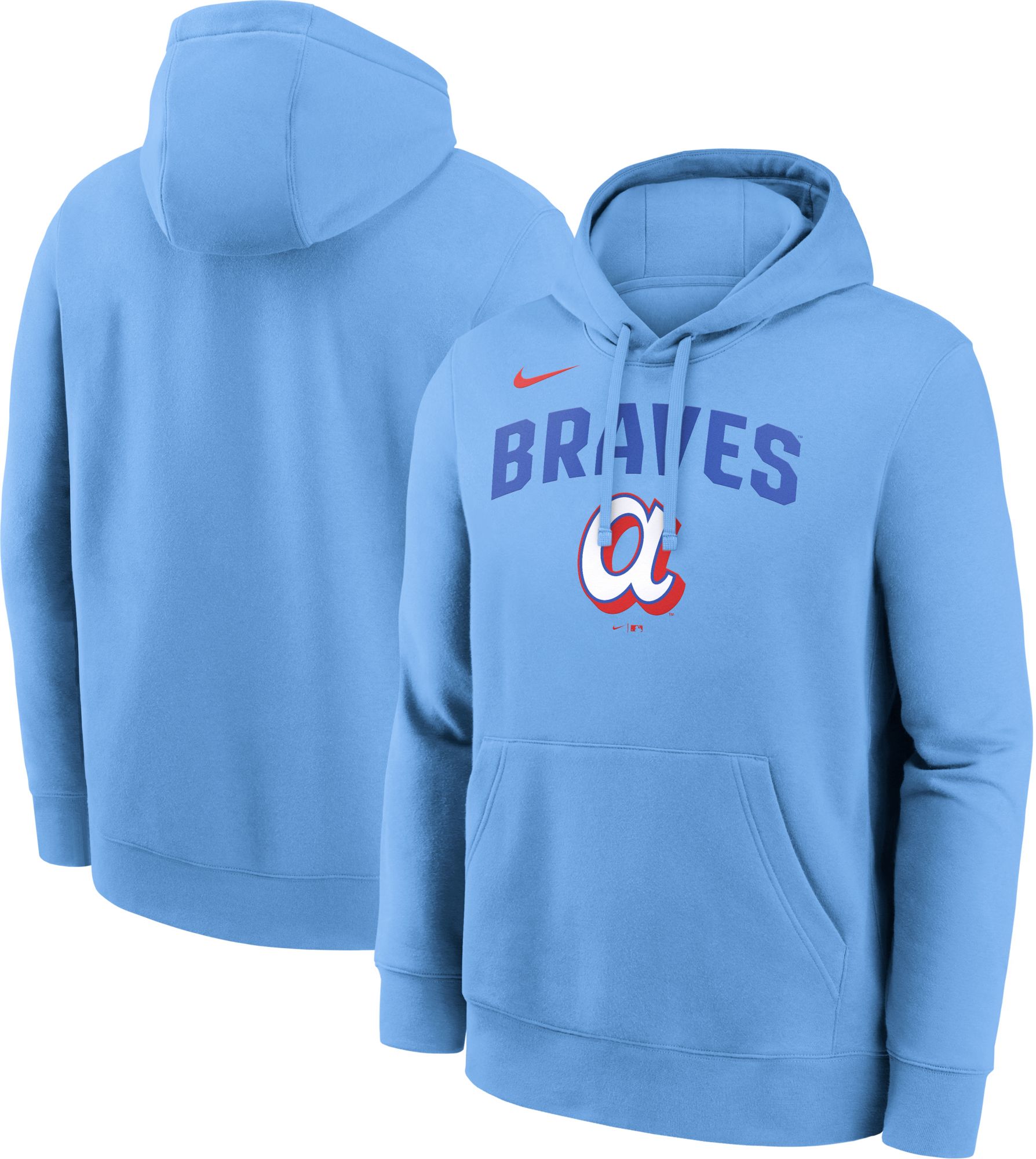 Nike Men's Atlanta Braves 2026 City Connect Wordmark Club Hoodie product image