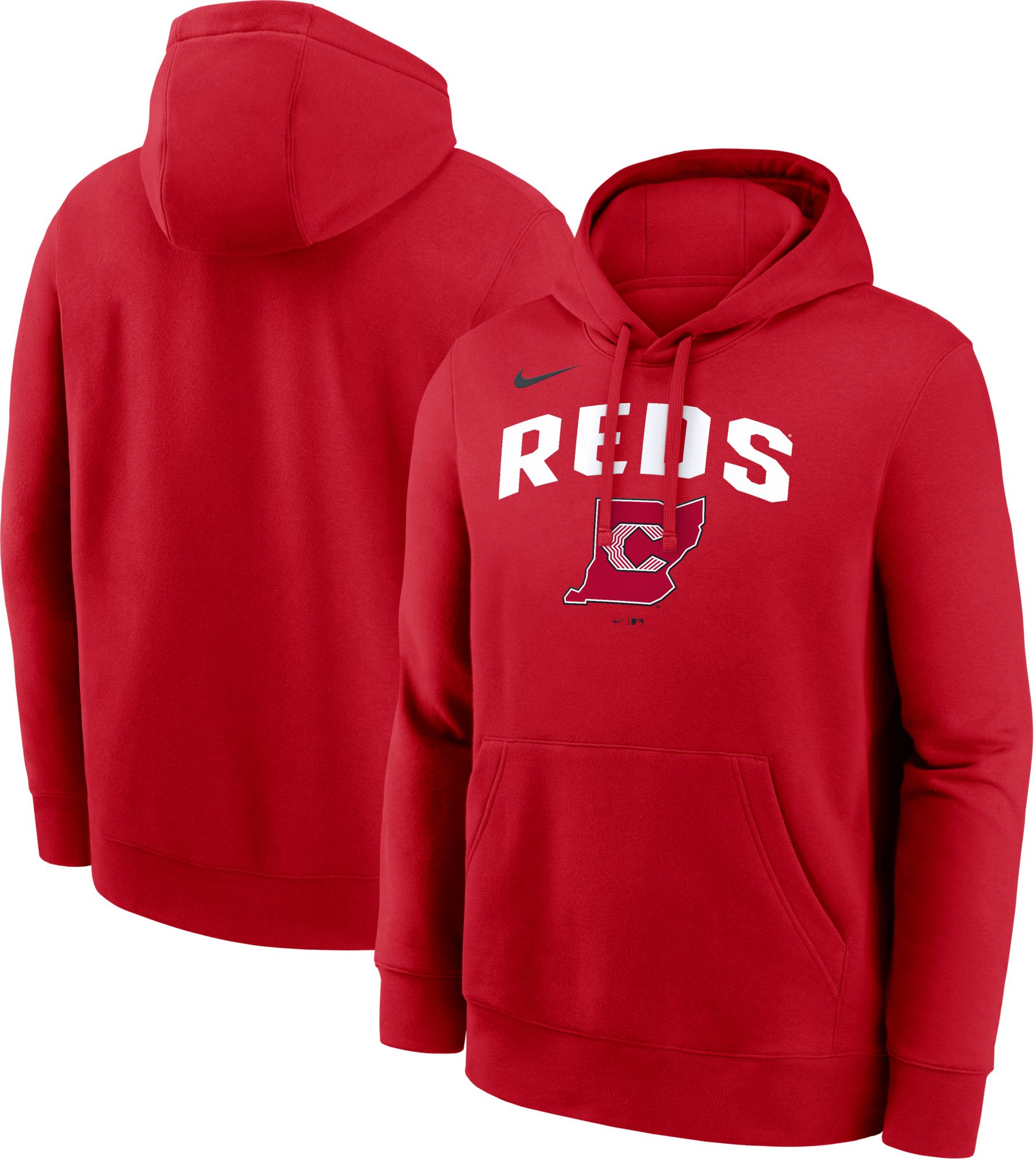 Nike Men's Cincinnati Reds 2026 City Connect Wordmark Club Hoodie product image