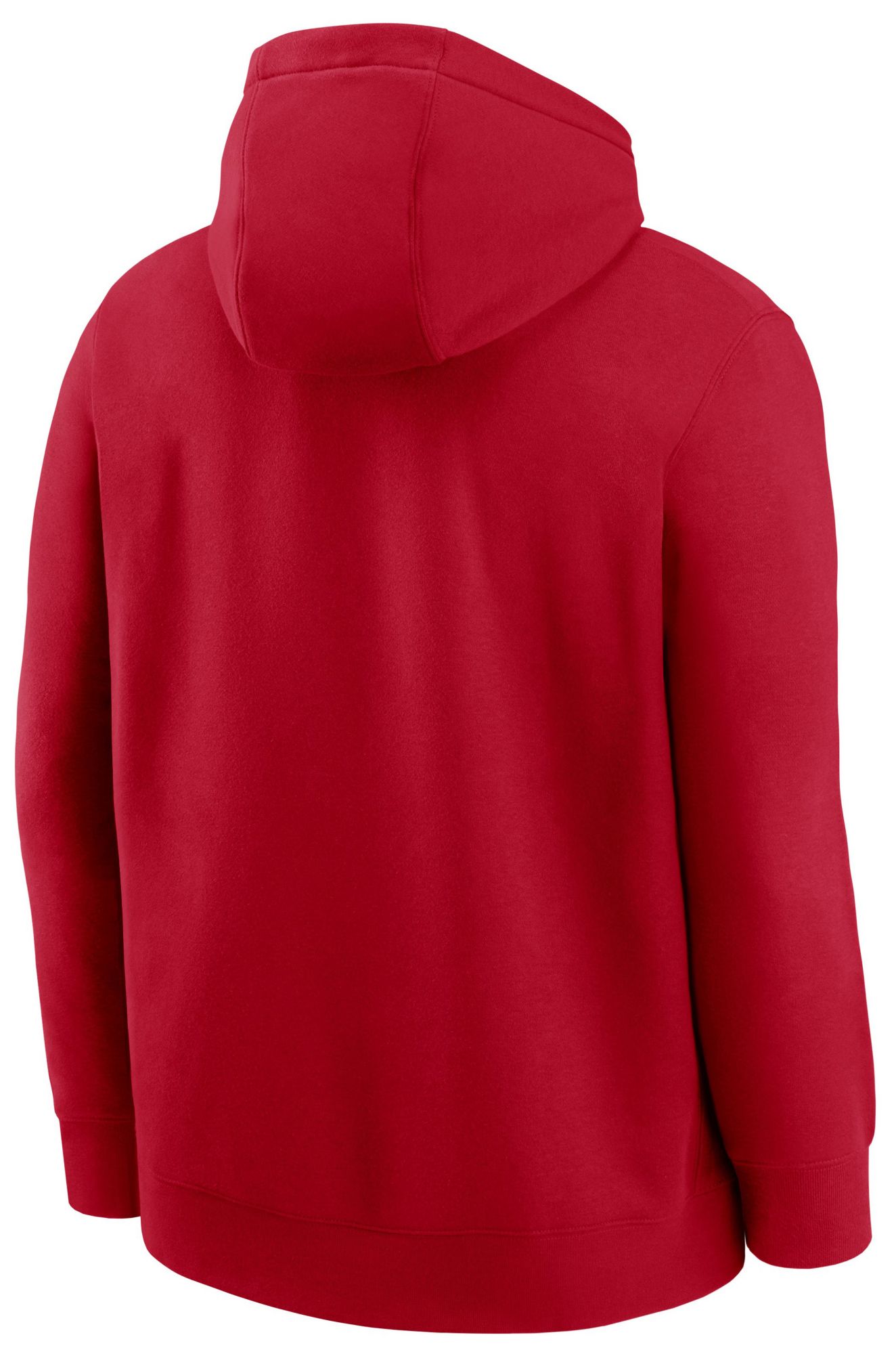 Nike Men's Ohio State Buckeyes University Red Club Fleece Tackle Twill Hoodie product image