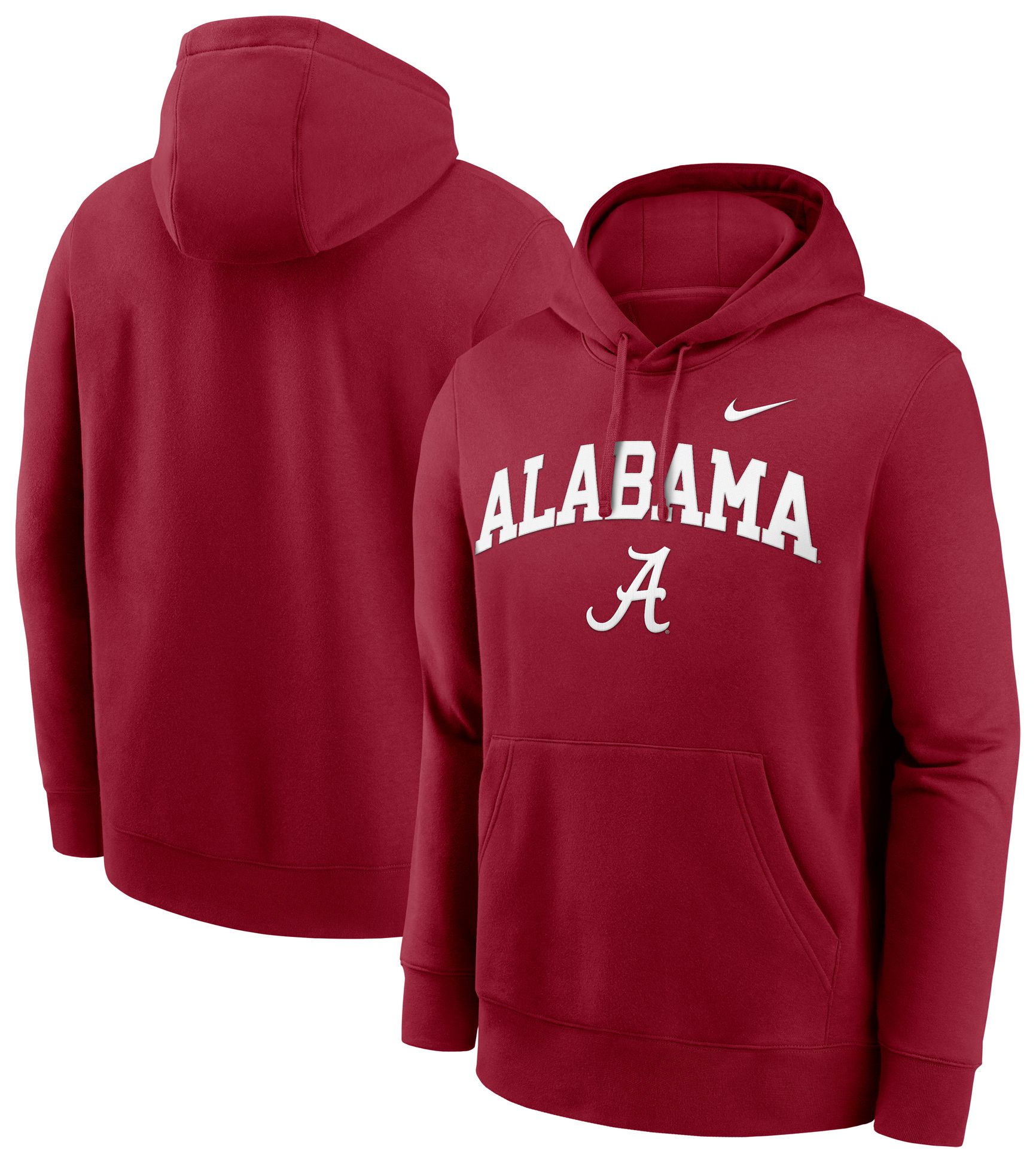 Nike Adult Alabama Crimson Tide Club Fleece Team Crimson Hoodie product image