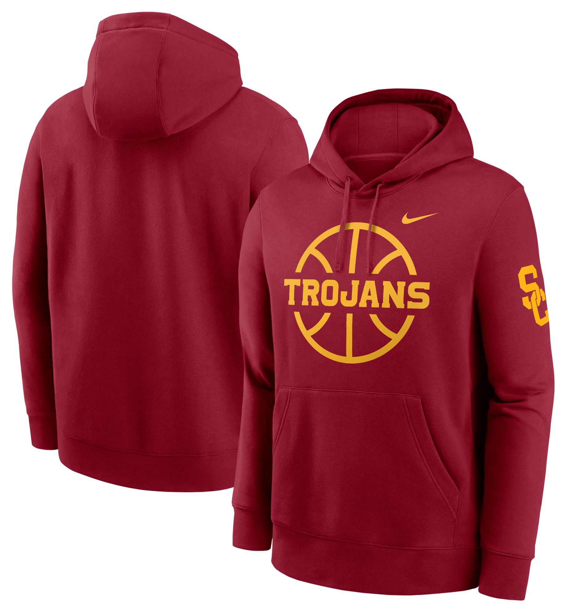 Nike Men's USC Trojans Team Crimson Icon Hoodie product image