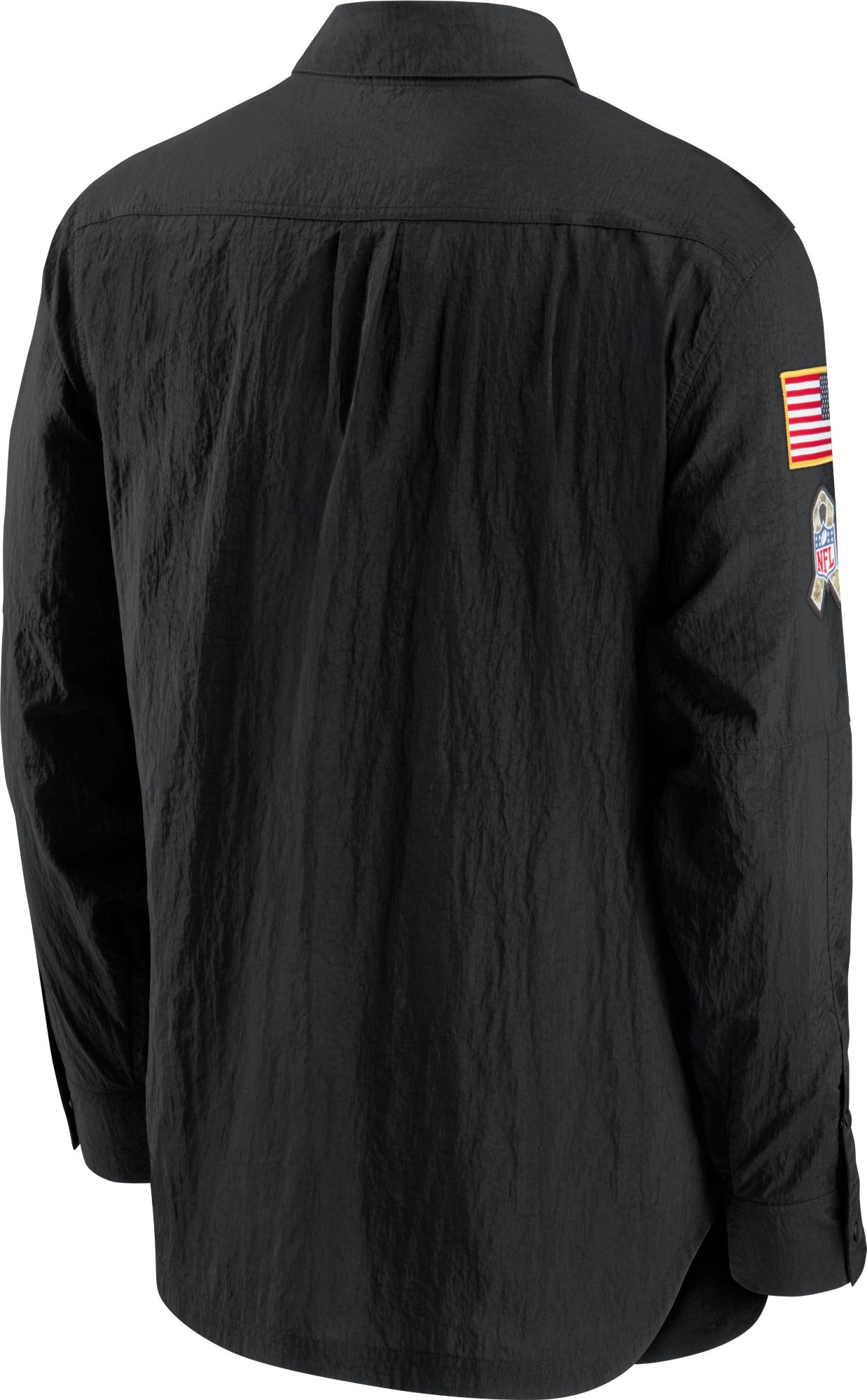 Nike Men's Salute to Service Cleveland Browns Black Shirt Jacket product image