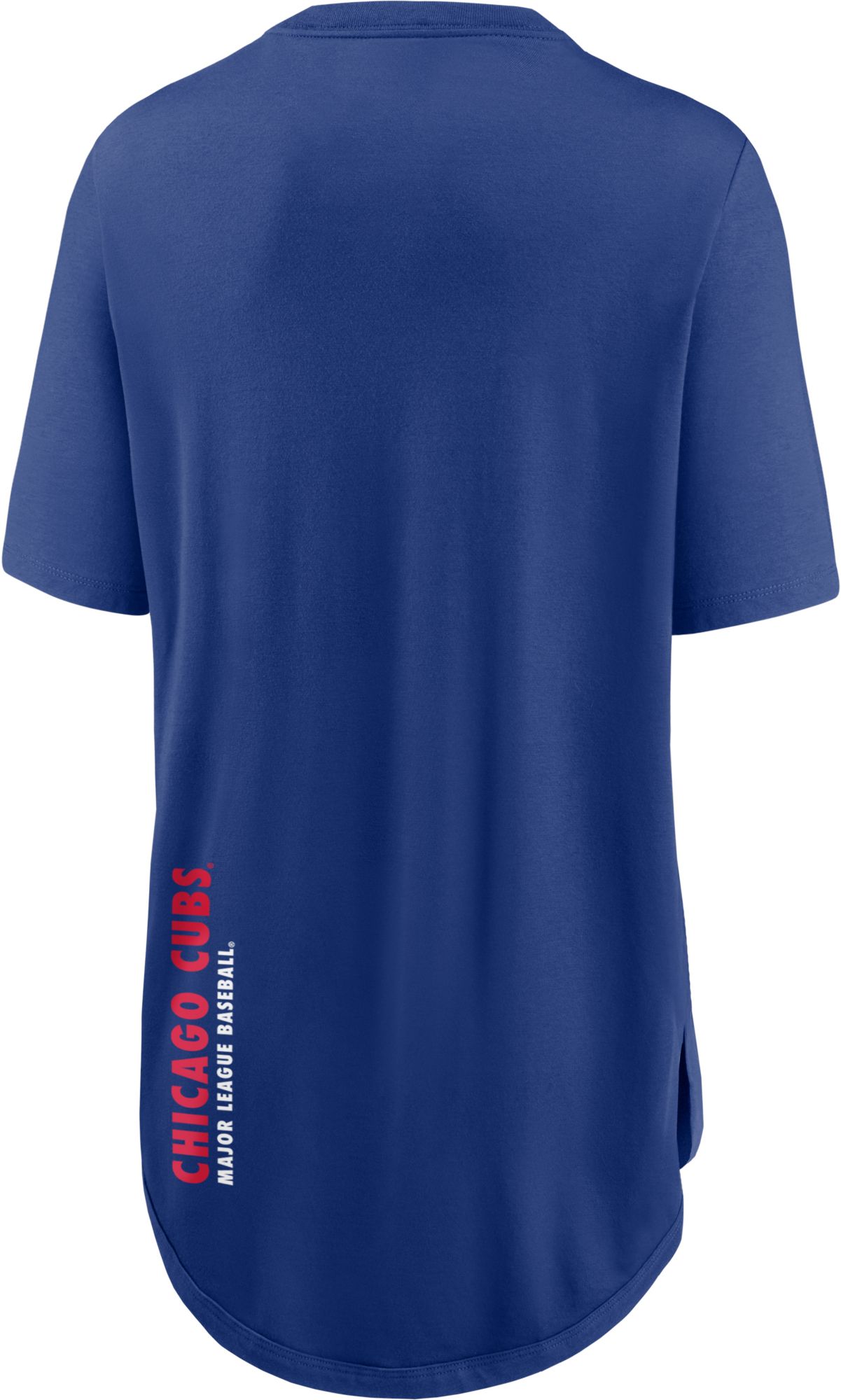 Nike Women's Chicago Cubs Blue Longline Weekend T-Shirt product image