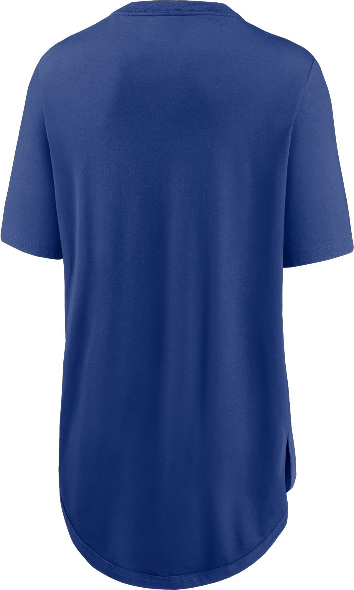 Nike Women's Texas Rangers Blue Longline Logo T-Shirt product image