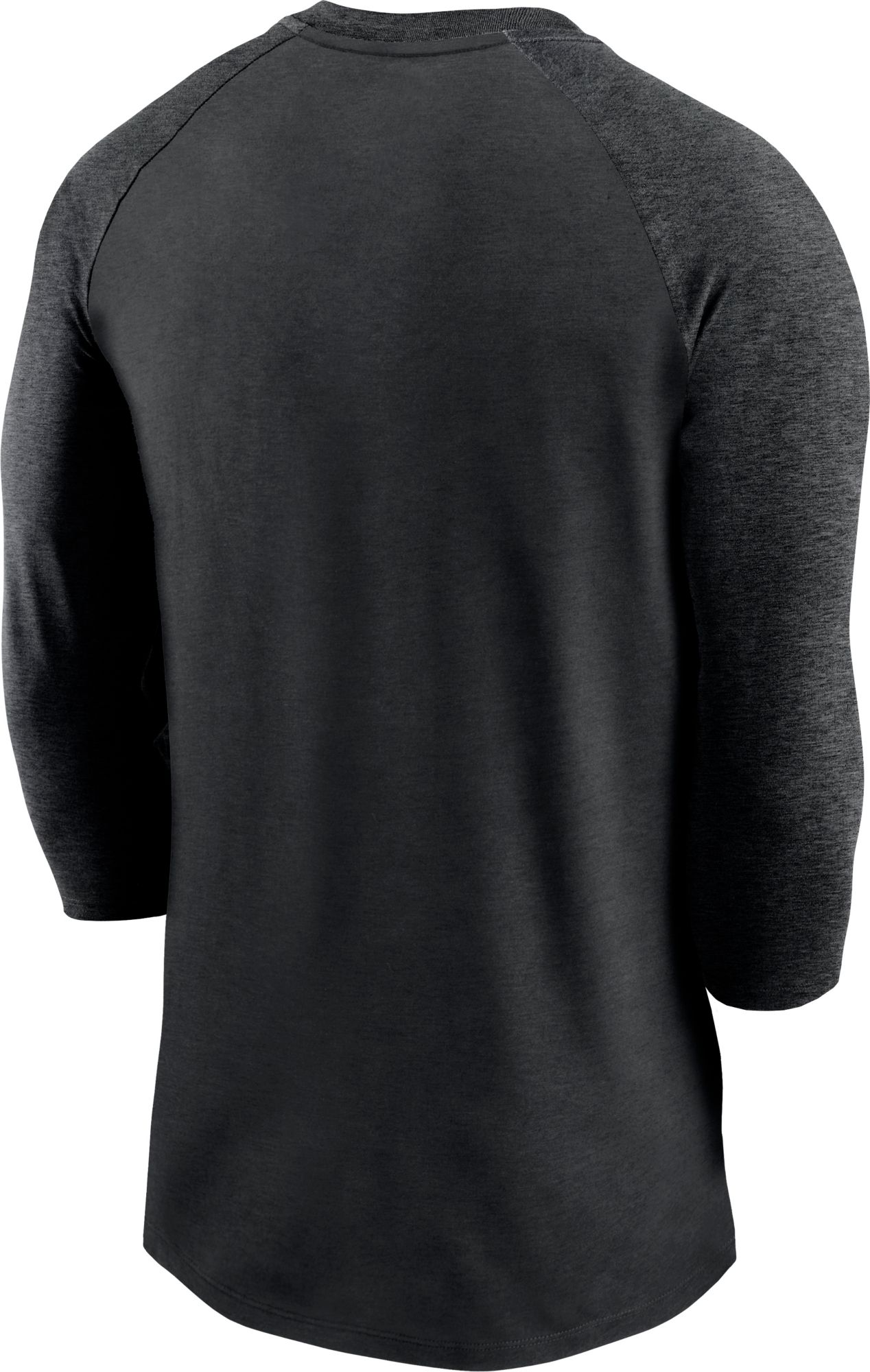 Nike Men's Pittsburgh Pirates Black Local Raglan Three-Quarter Sleeve Shirt product image