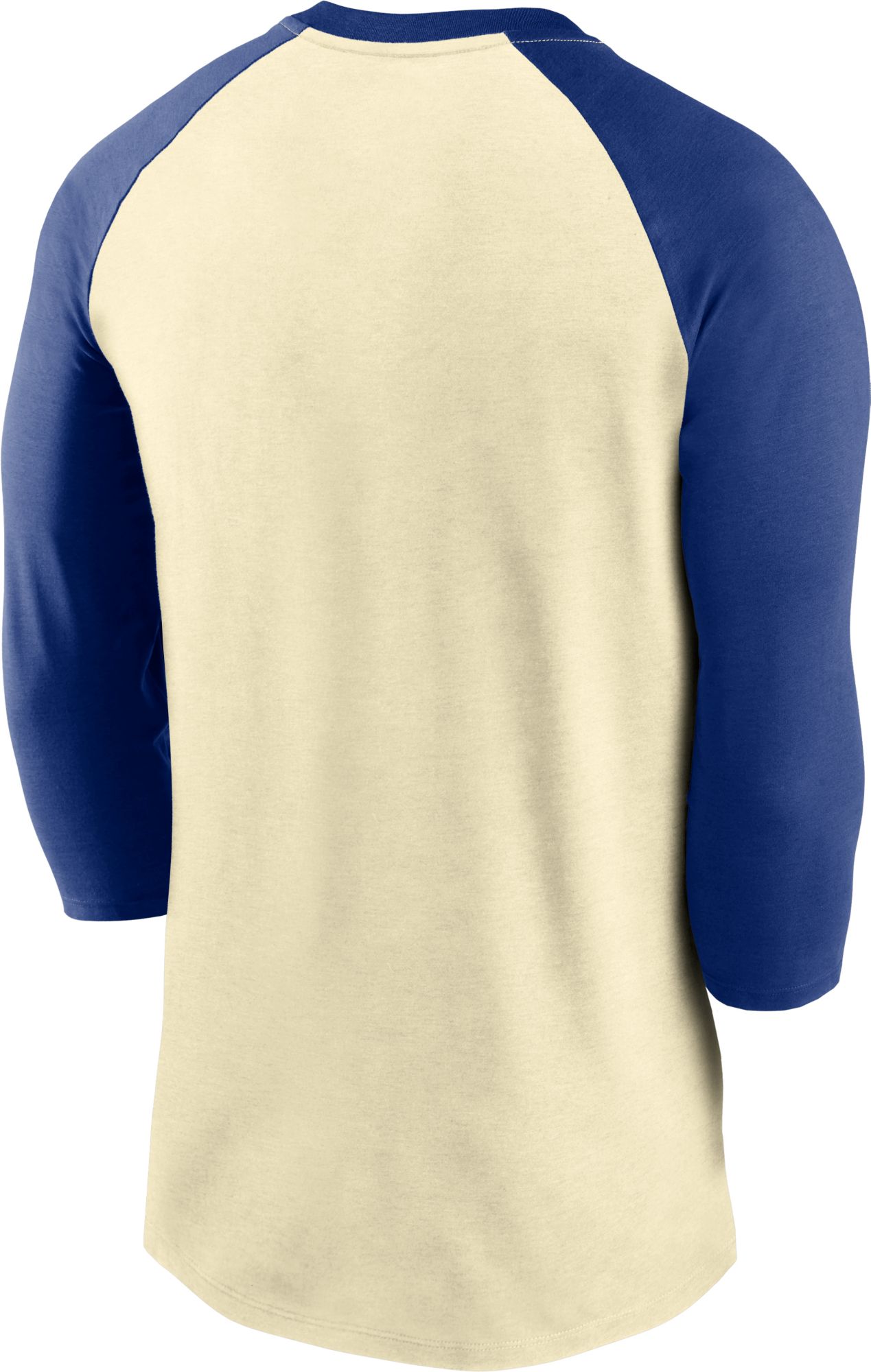 Nike Men's Milwaukee Brewers Cream Cooperstown Raglan Three-Quarter Sleeve Shirt product image