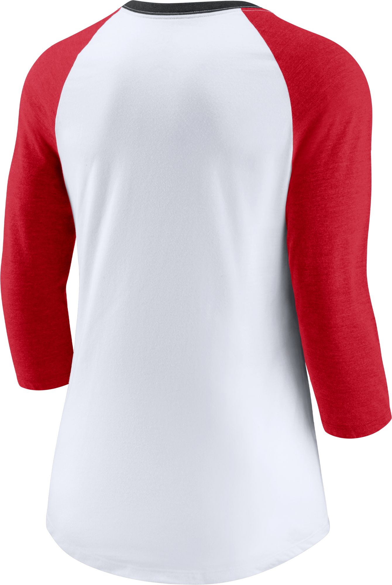 Nike Men's Cincinnati Reds Red Local Raglan Three-Quarter Sleeve Shirt product image
