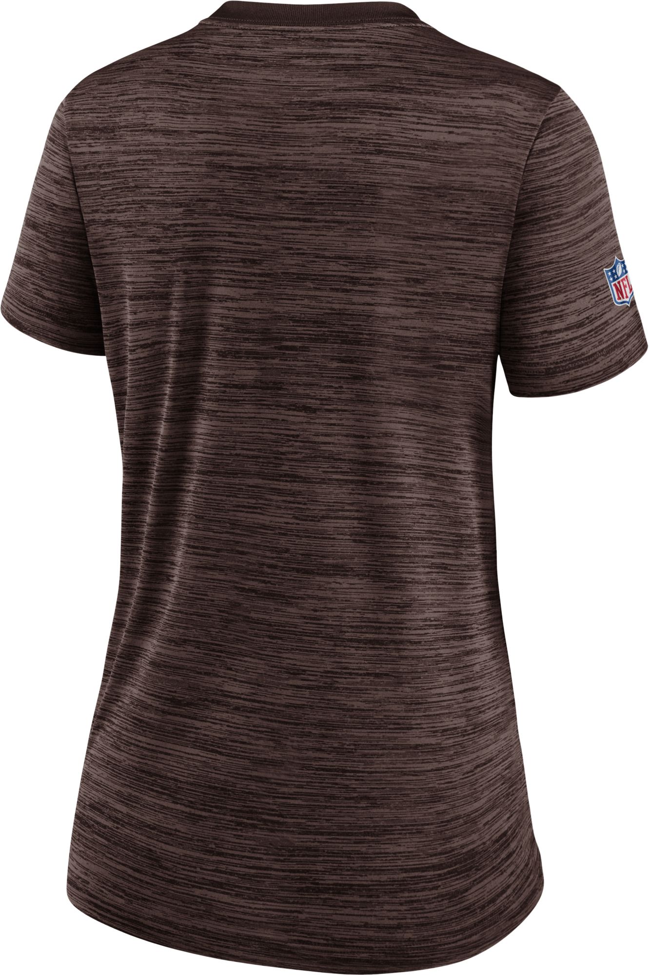 Nike Women's Cleveland Browns Sideline Legend Velocity Brown Performance T-Shirt product image