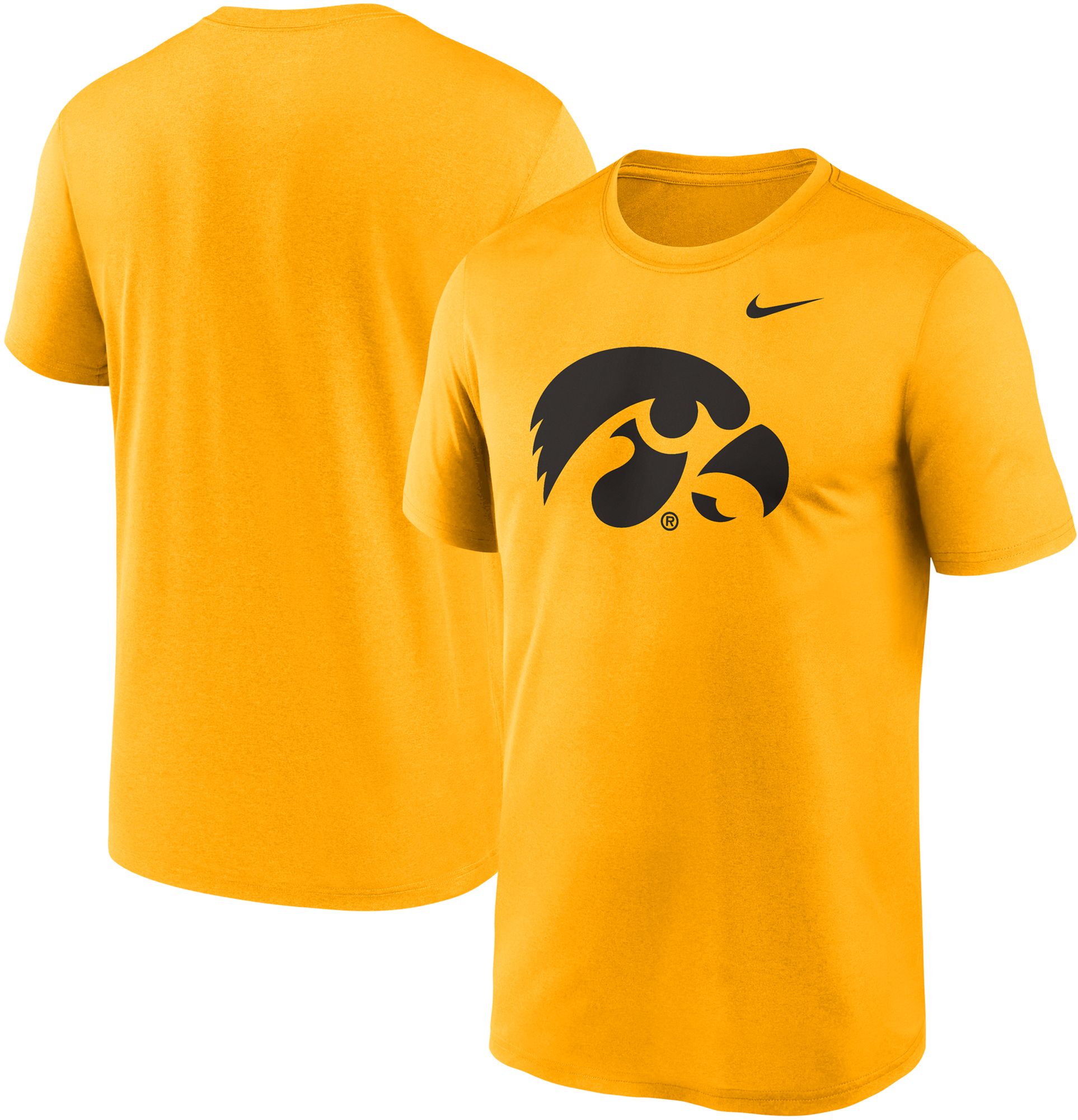 Nike Men's Iowa Hawkeyes Gold Core Cotton Logo T-Shirt product image