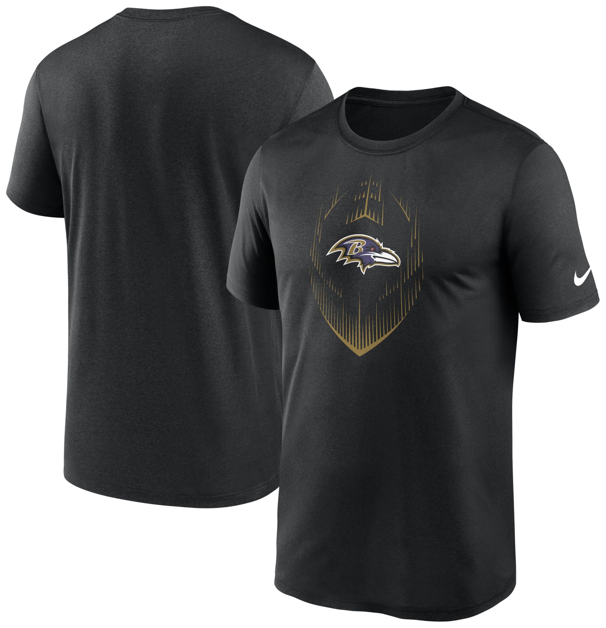 Nike Men's Baltimore Ravens Legend Icon Black T-Shirt product image