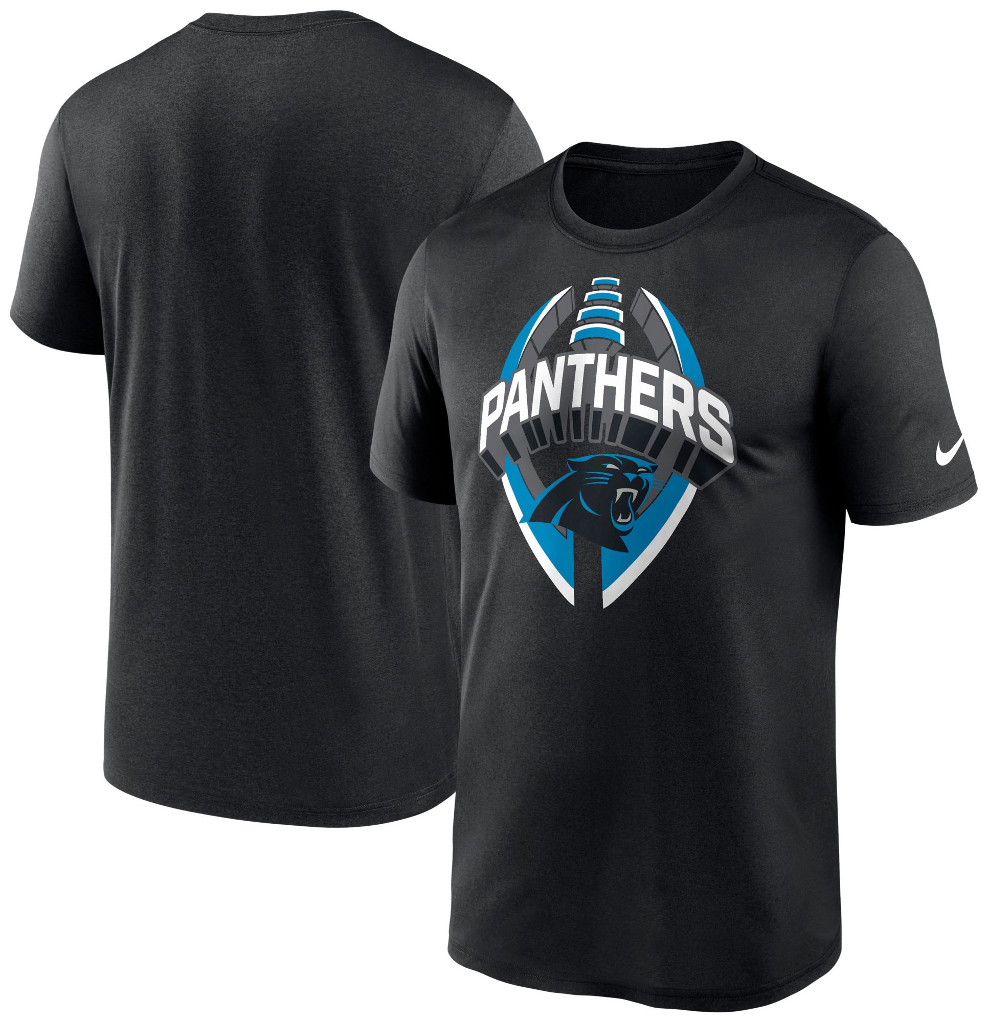 Nike Men's Carolina Panthers Black Legend Icon T-Shirt product image