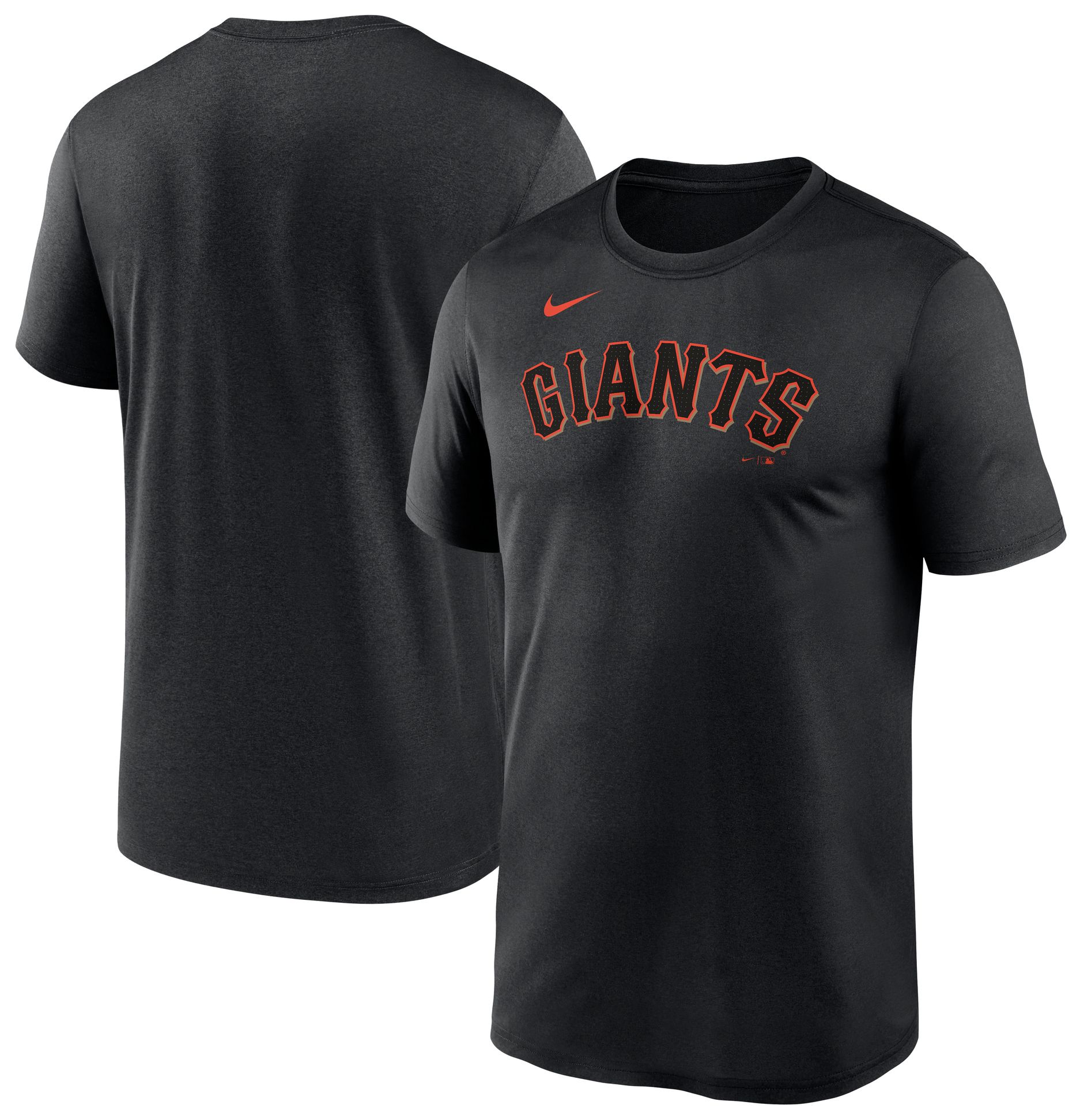 Nike Adult San Francisco Giants Wordmark Legend Black T-Shirt product image