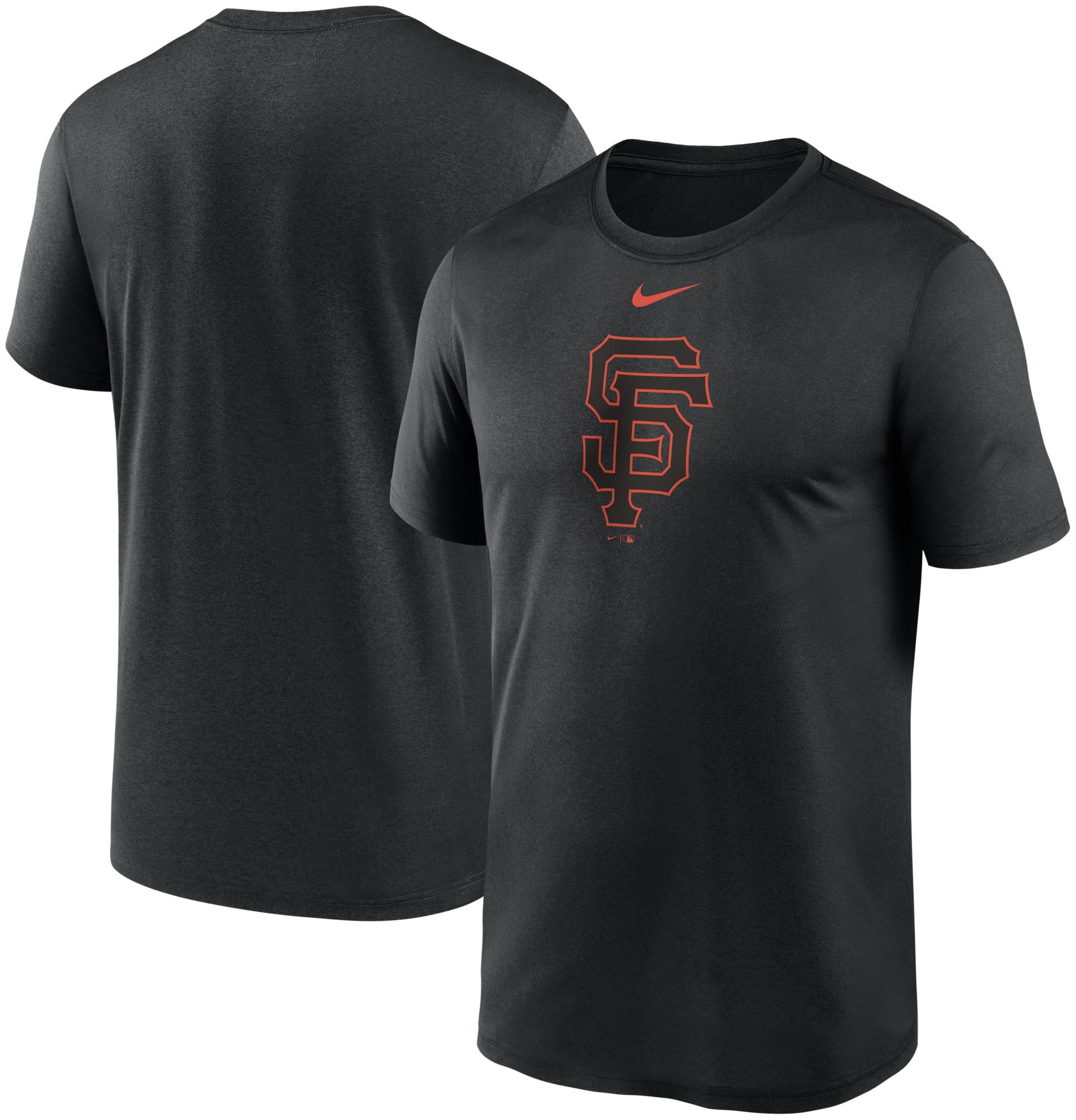 Nike Men's San Francisco Giants Black Legend Logo T-Shirt product image