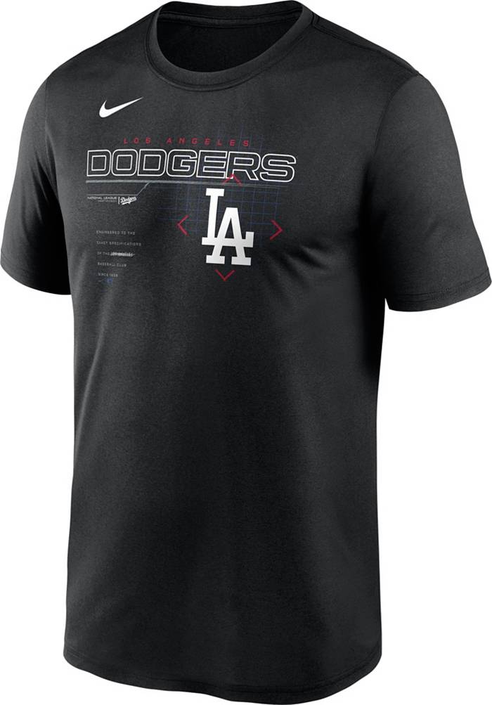 Nike Men's Los Angeles Dodgers Black Legend Game T-Shirt