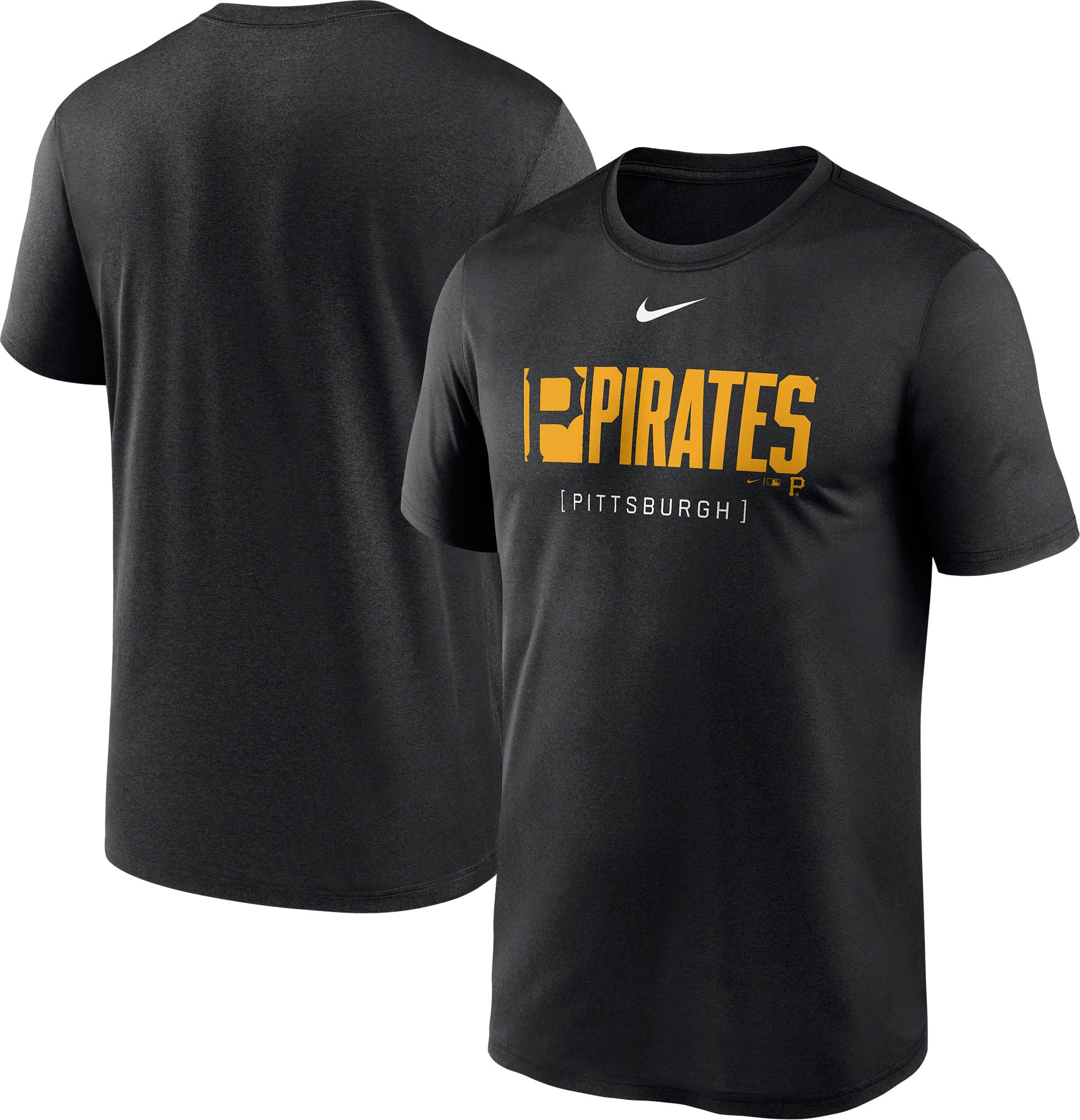 Nike Men's Pittsburgh Pirates Black Knock Legend T-Shirt