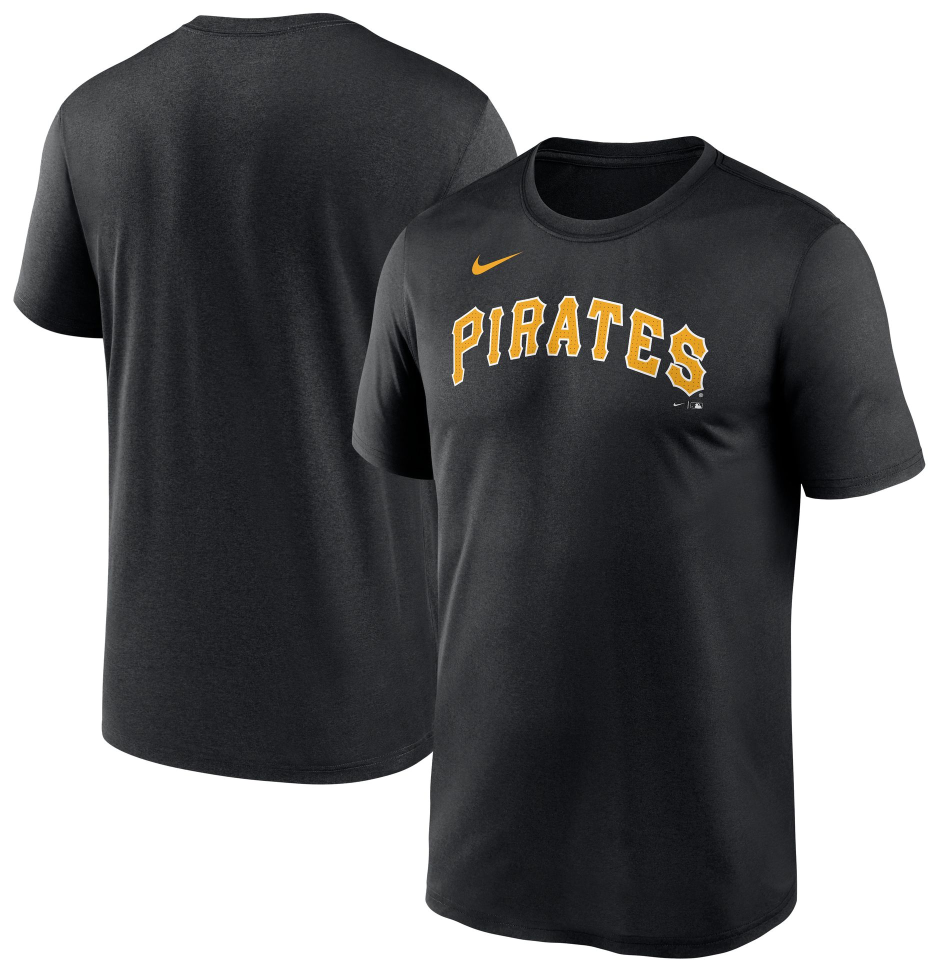 Nike Adult Pittsburgh Pirates Wordmark Legend Black T-Shirt product image