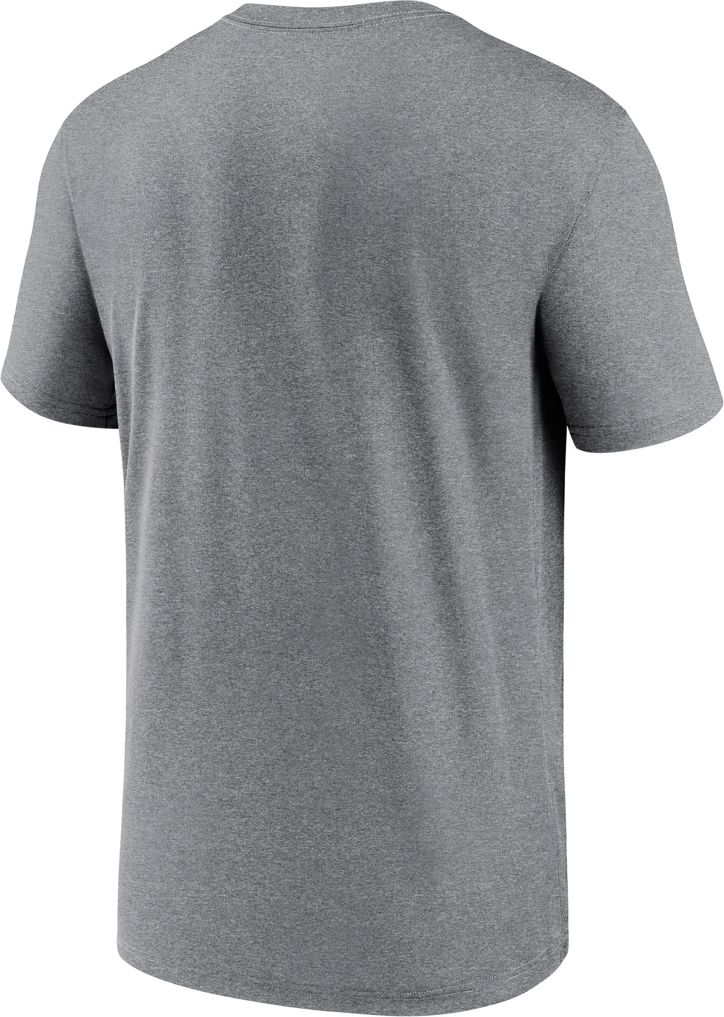 Nike Men's New England Patriots Legend Logo Heather Grey T-Shirt