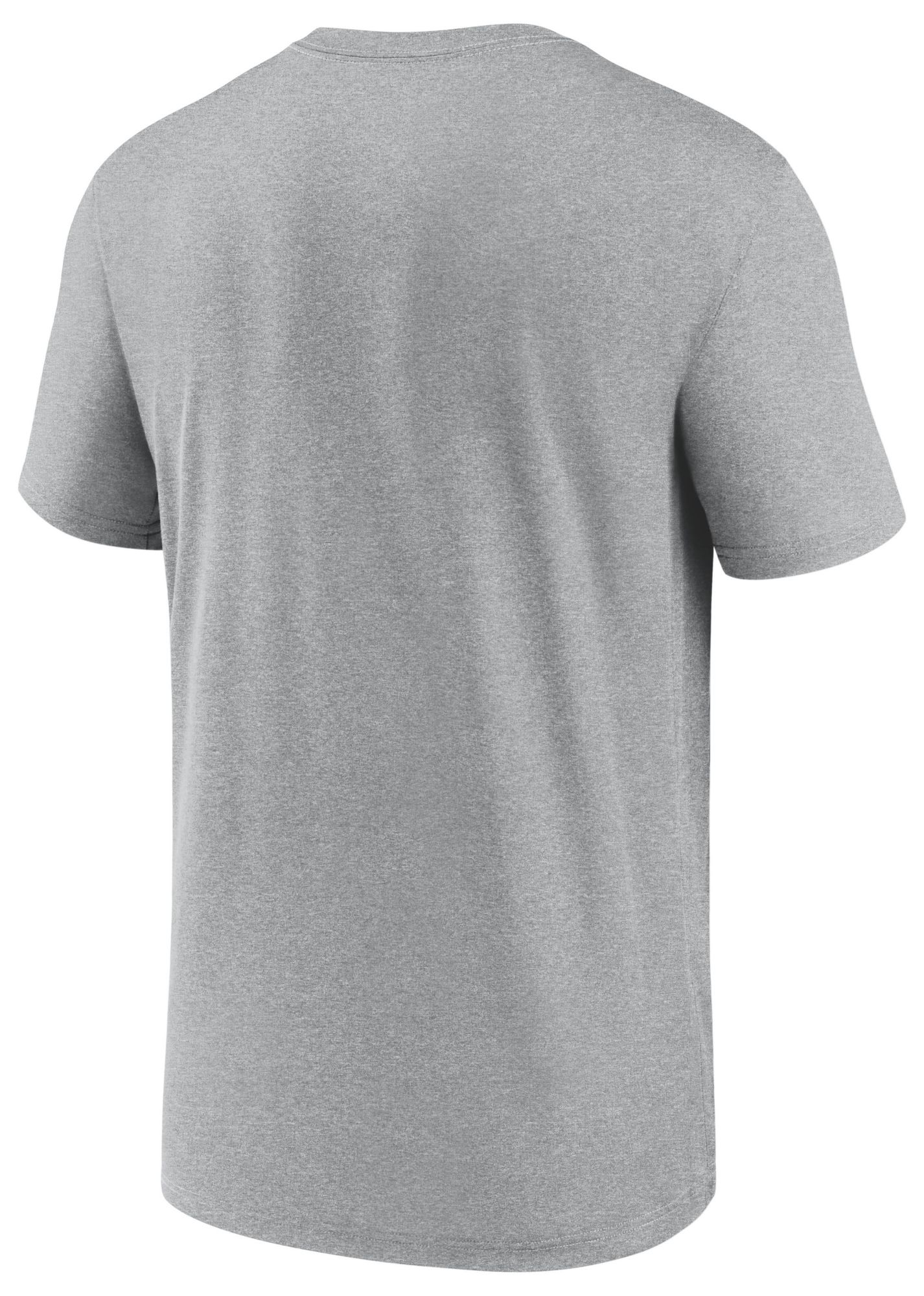 Nike Men's Duke Blue Devils Dark Grey Heather Dri-FIT Legend Wordmark T-Shirt product image