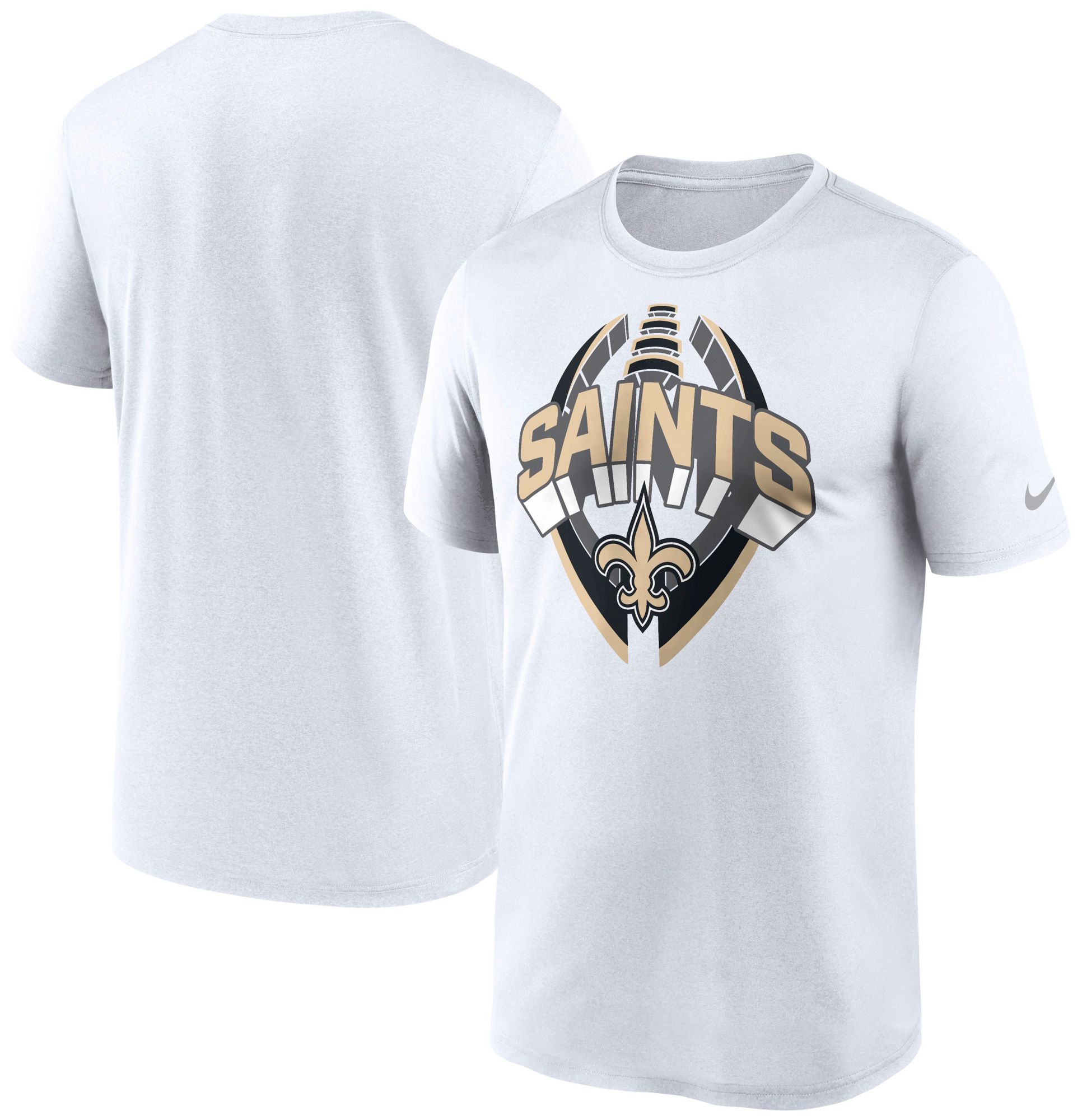Nike Men's New Orleans Saints White Legend Icon T-Shirt product image