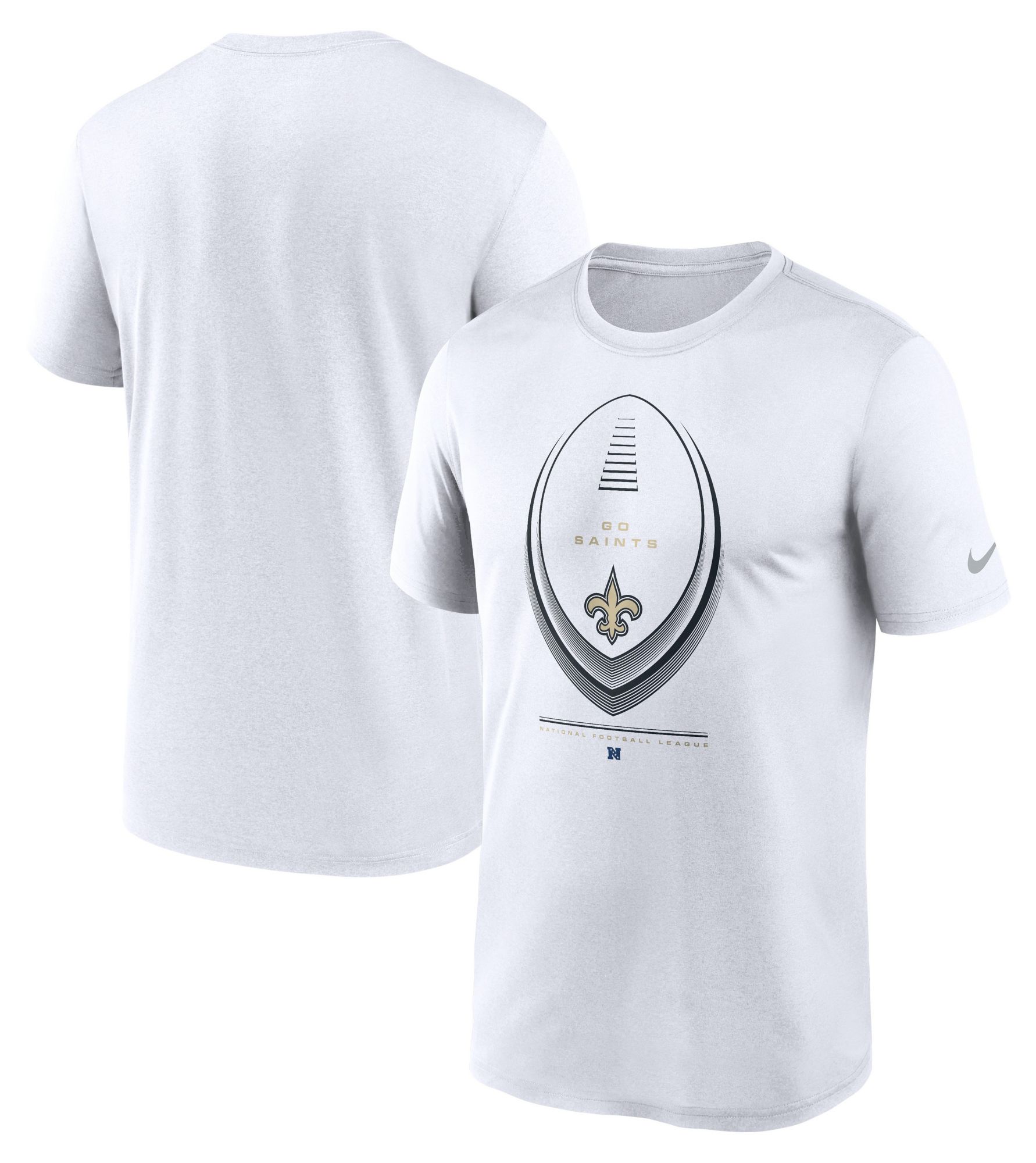 Nike Men's New Orleans Saints White Legend Icon T-Shirt product image