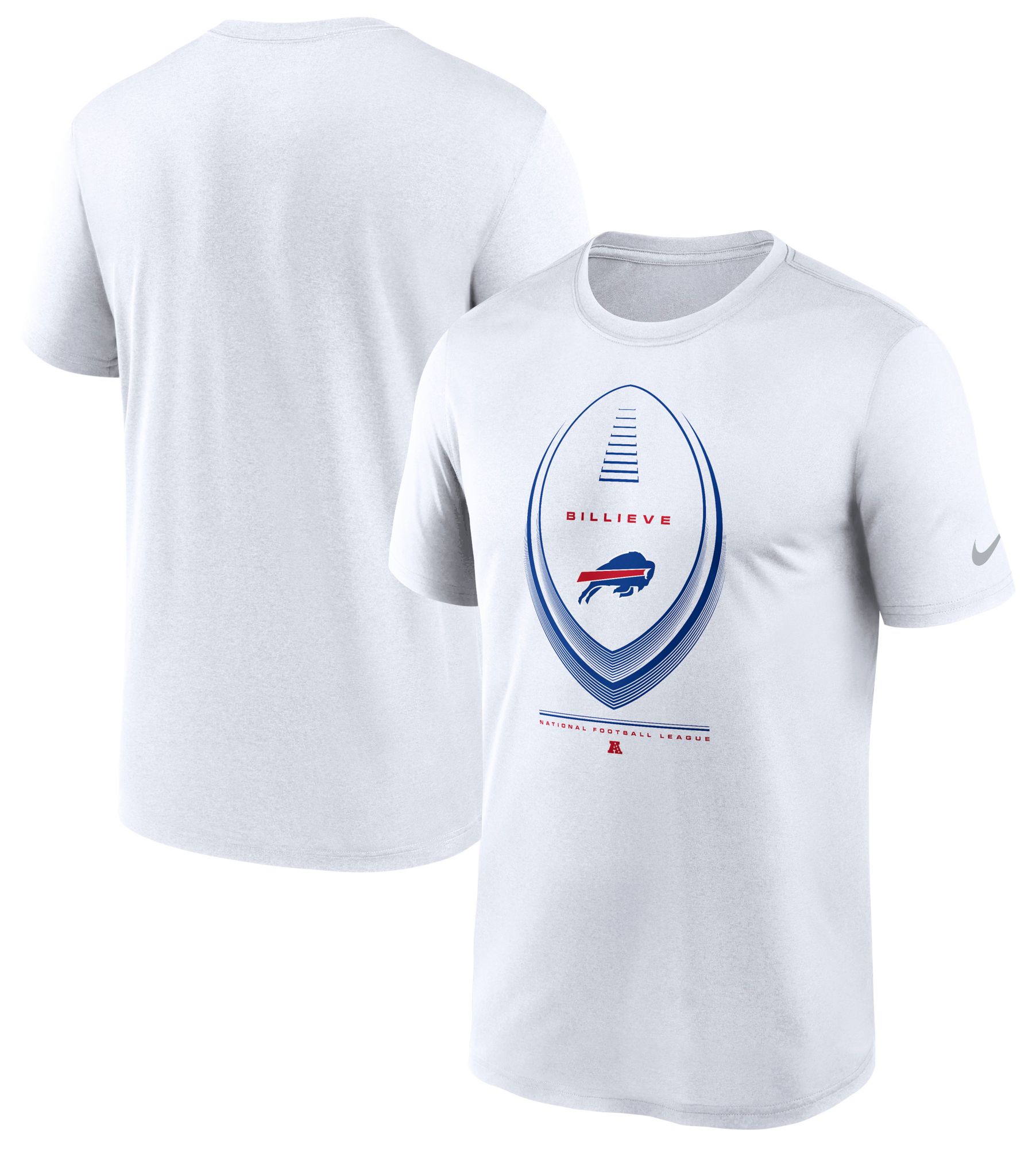 Nike Men's Buffalo Bills White Icon Legend T-Shirt product image