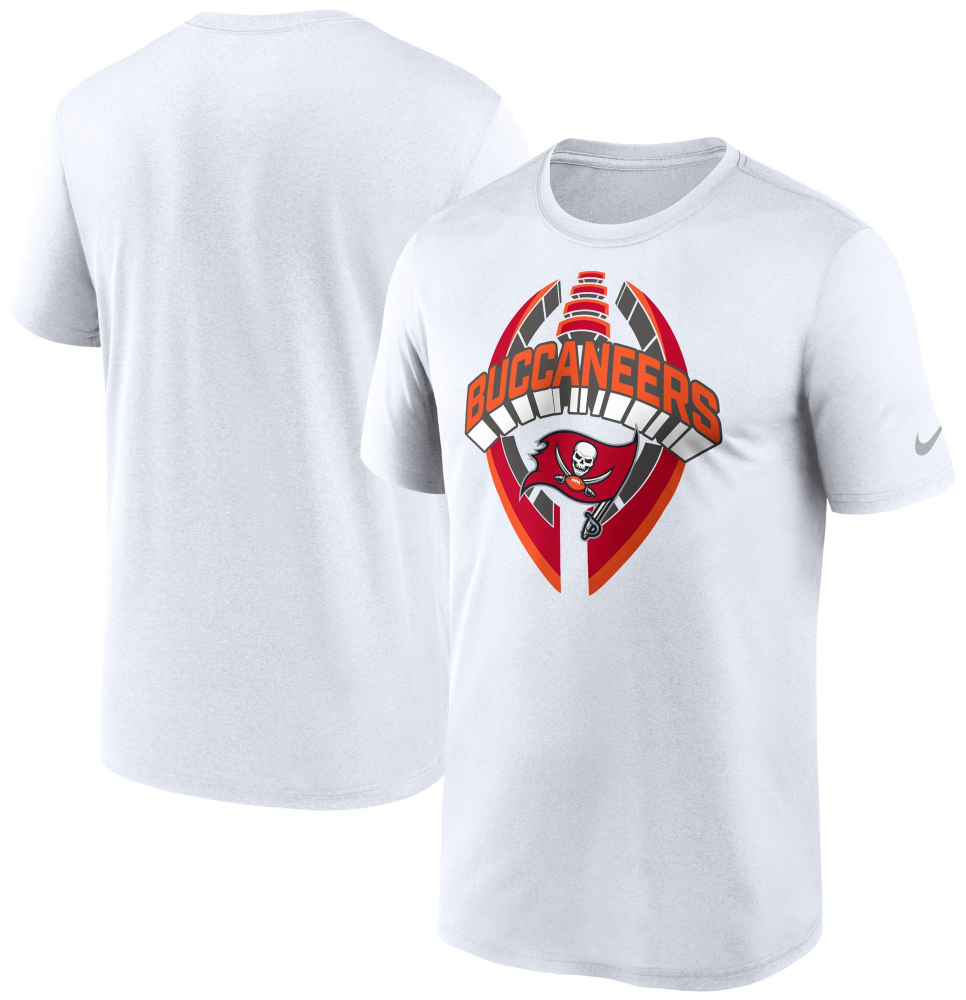 Nike Men's Tampa Bay Buccaneers White Legend Icon T-Shirt product image