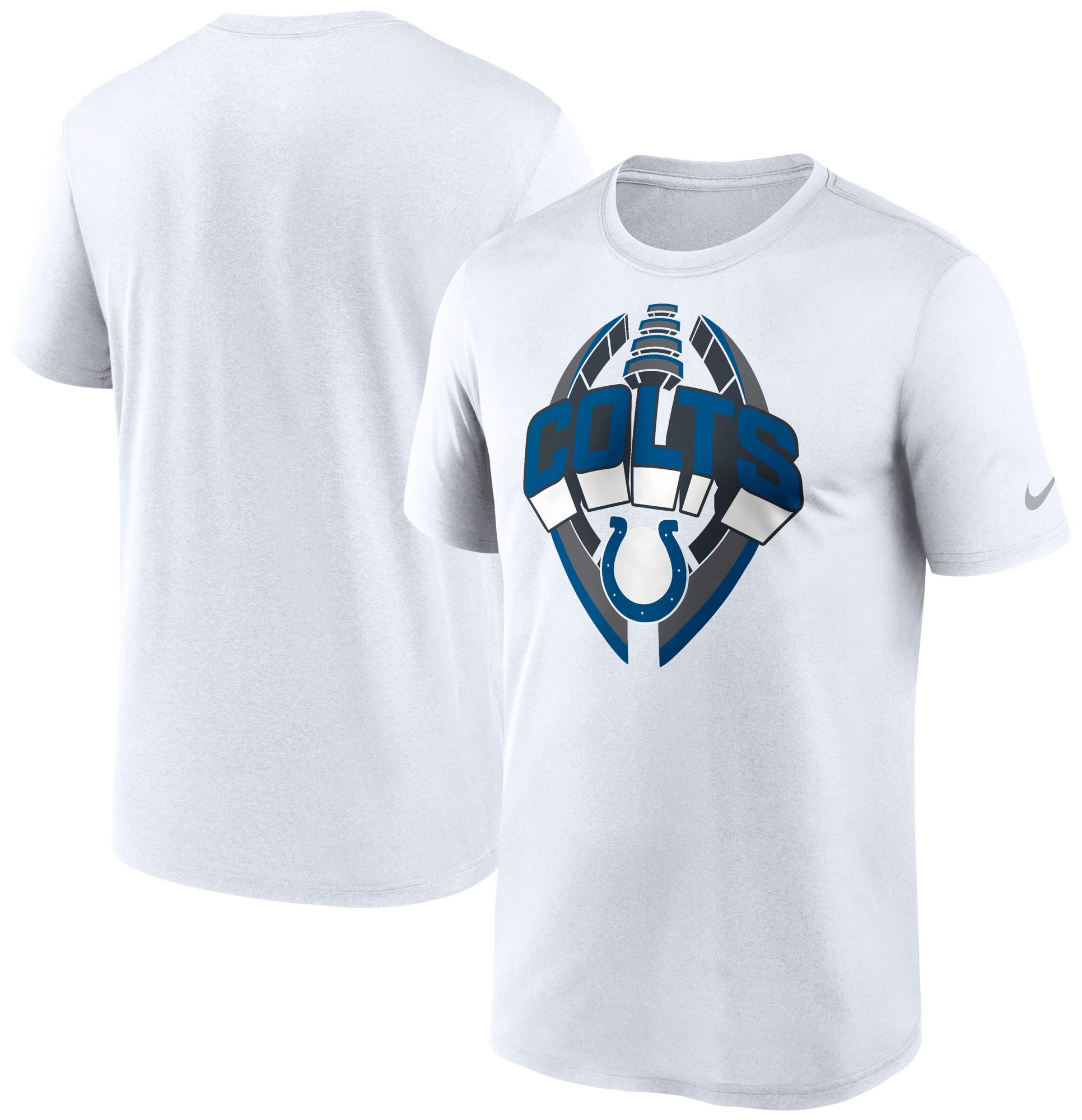 Nike Men's Indianapolis Colts White Legend Icon T-Shirt product image