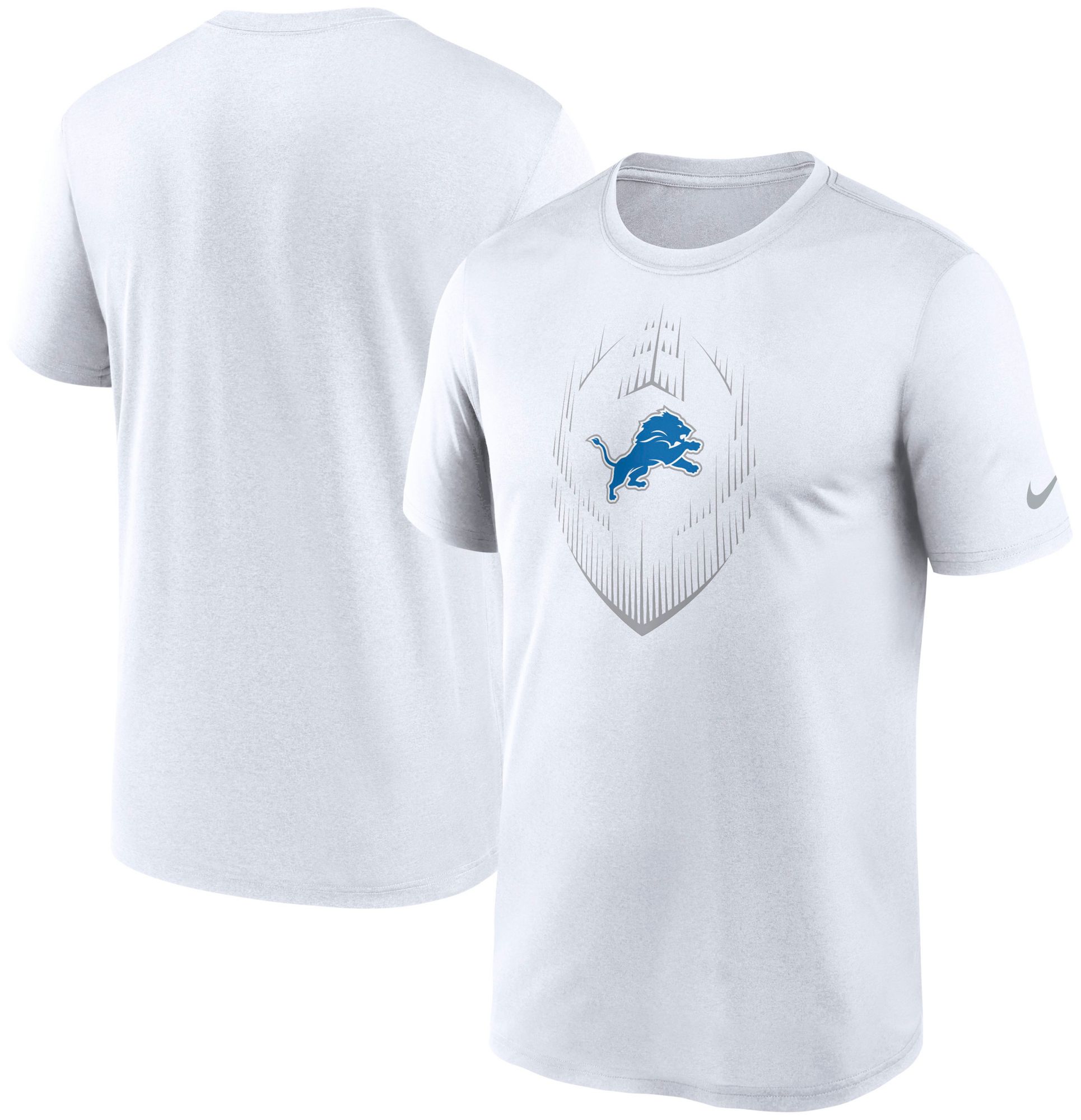 Nike Men's Detroit Lions Legend Icon White T-Shirt product image