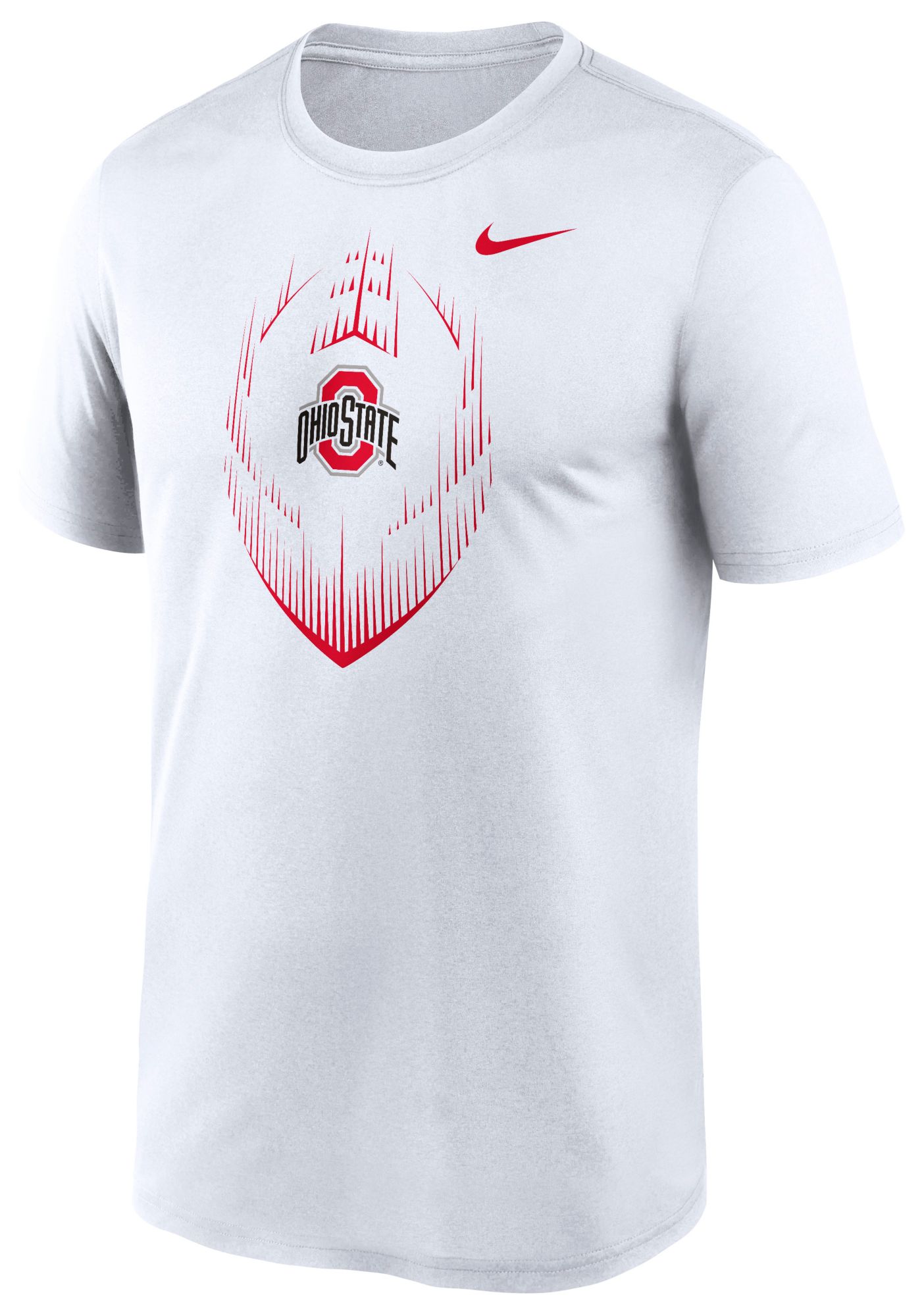 Nike Men's Ohio State Buckeyes White Dri-FIT Legend Icon T-Shirt product image