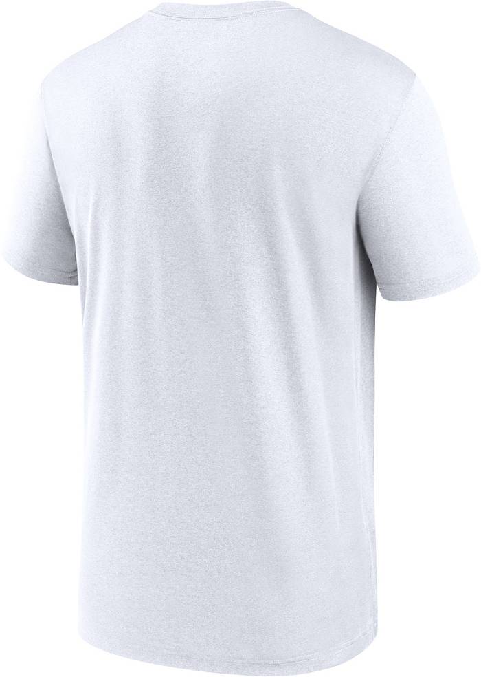 Nike Dri-Fit Rays Baseball TB T-Shirt Men's Navy Blue Crew Neck Short  Sleeve 