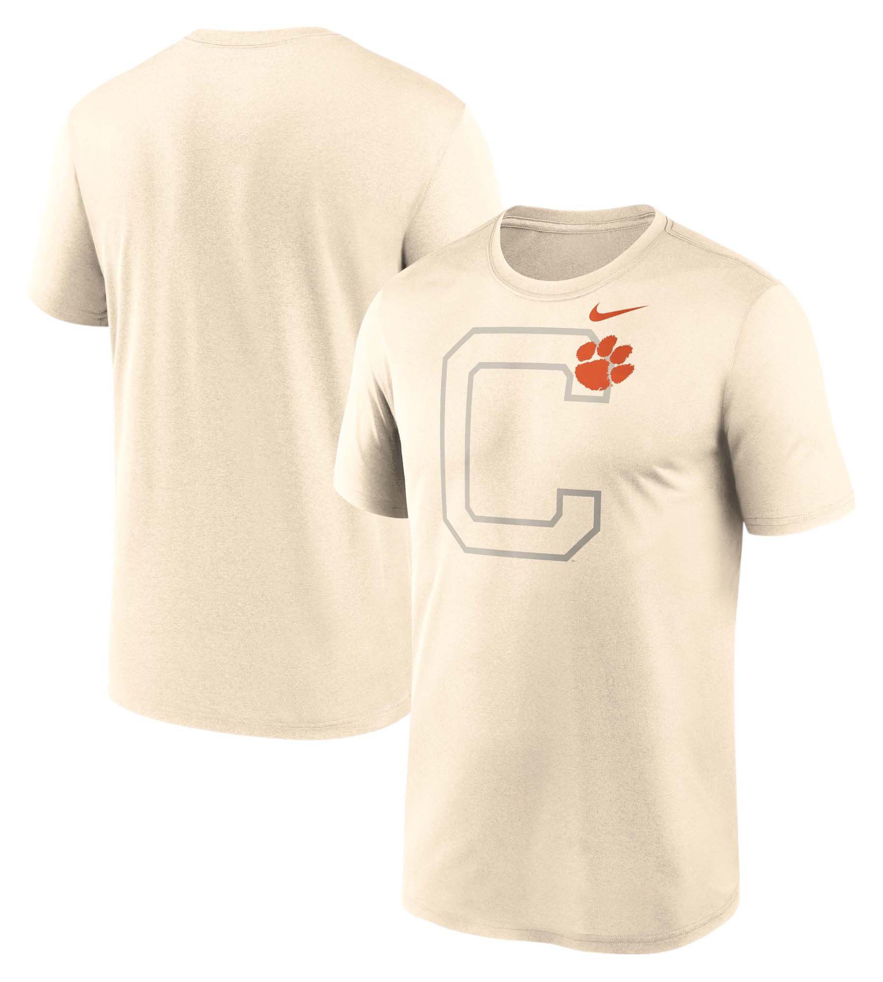 Nike Men's Clemson Tigers Natural Shadow Logo T-Shirt product image