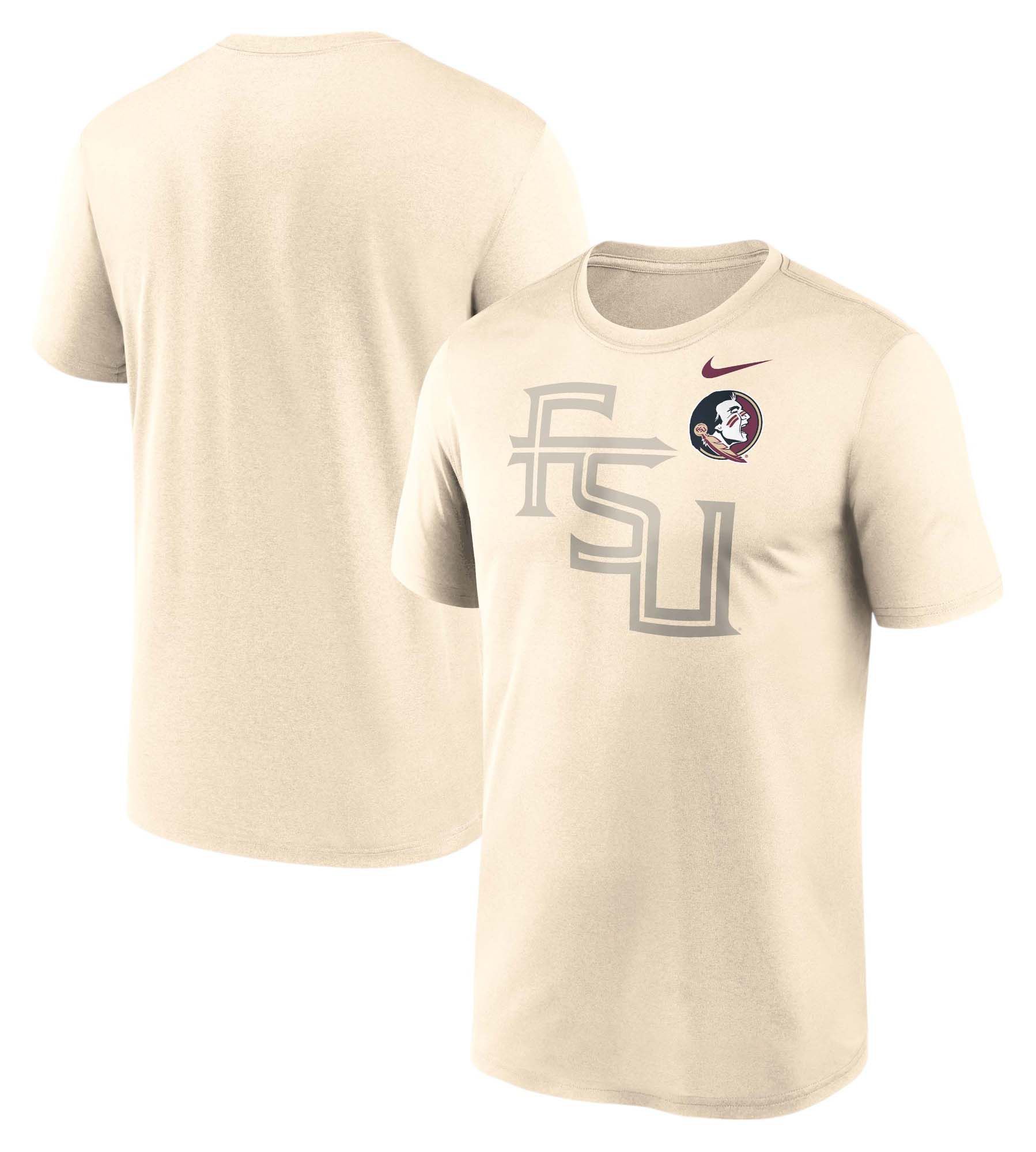 Nike Men's Florida State Seminoles Natural Shadow Logo T-Shirt product image