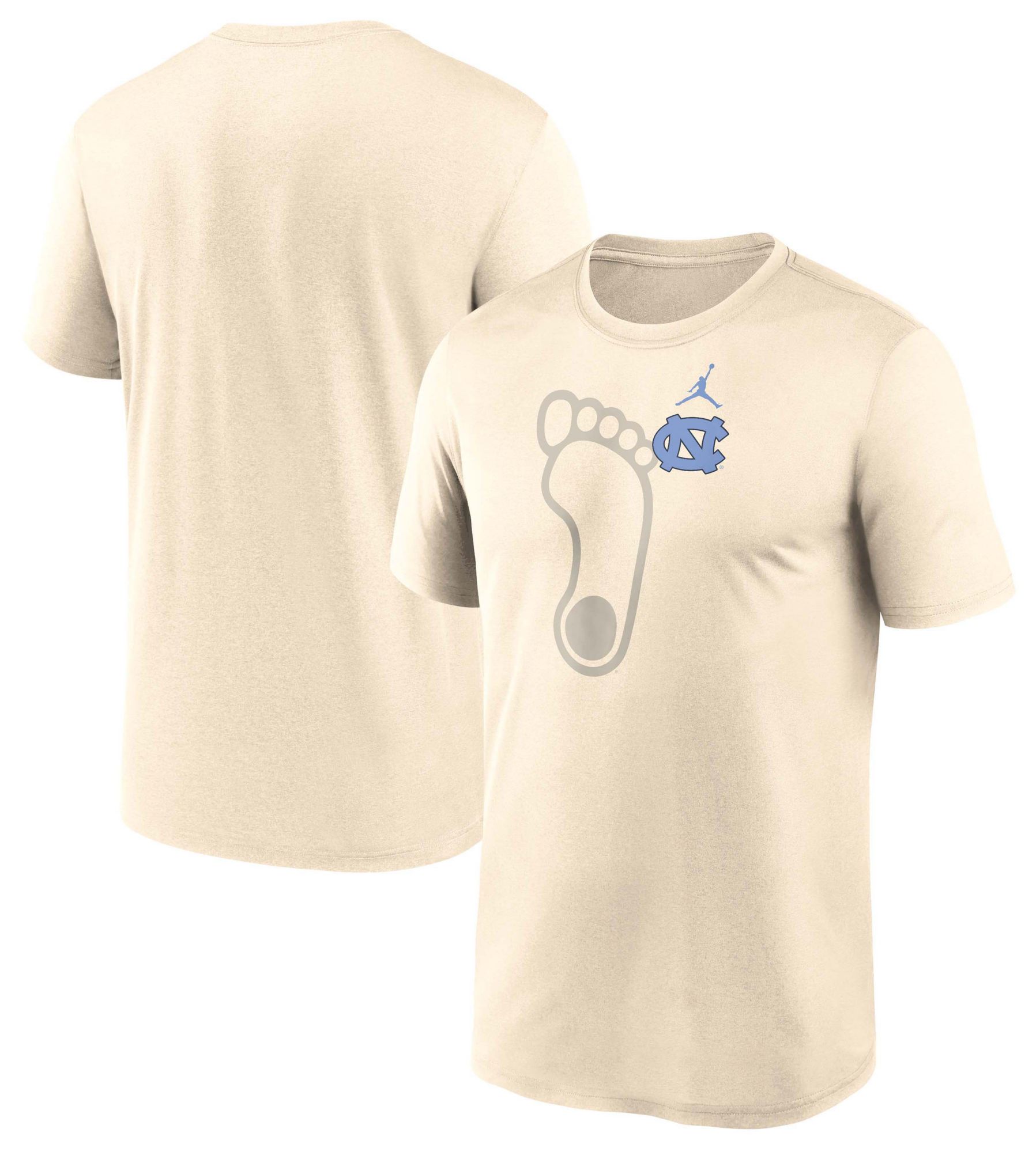 Jordan Men's North Carolina Tar Heels Natural Legend Shadow T-Shirt product image