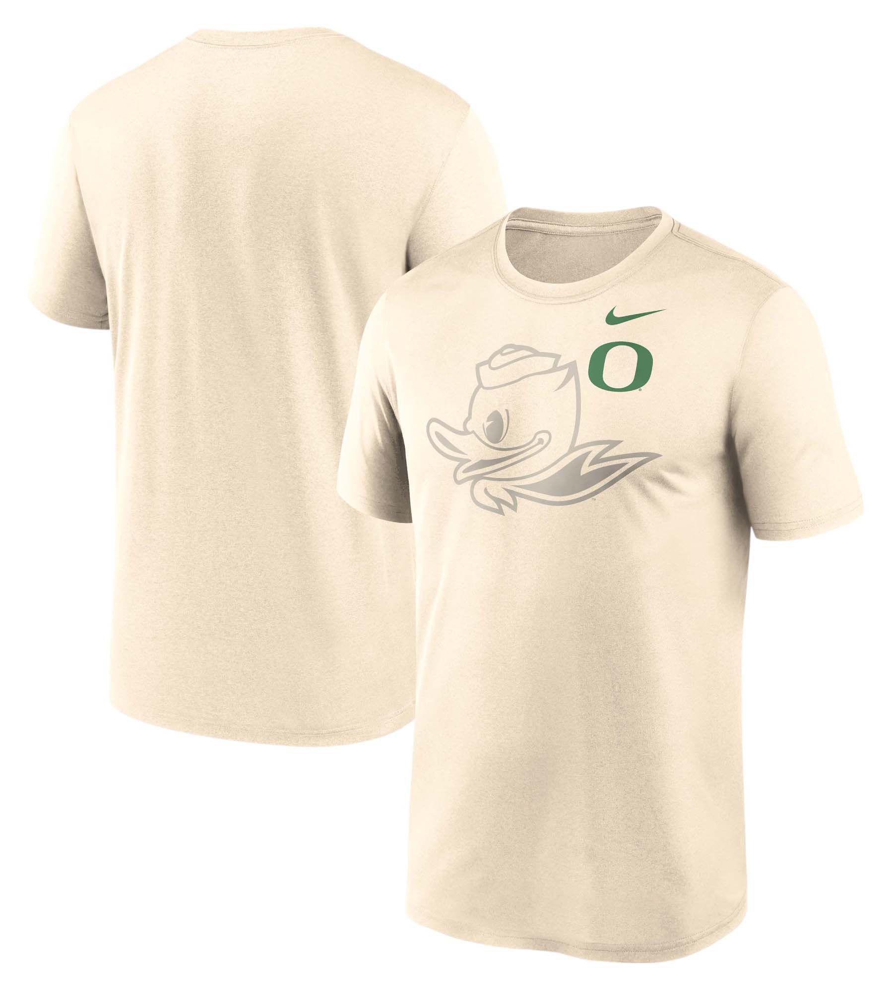 Nike Men's Oregon Ducks Natural Shadow Logo T-Shirt product image