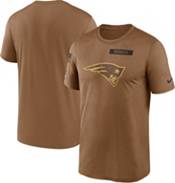 Nike Men's New England Patriots 2023 Salute to Service Brown Legend T-Shirt product image