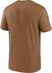 Nike Men's New York Jets 2023 Salute to Service Brown Legend T-Shirt product image