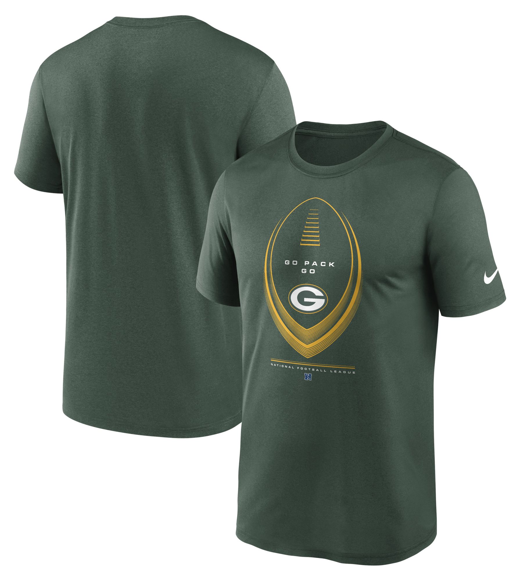 Nike Men's Green Bay Packers Green Legend Icon T-Shirt product image