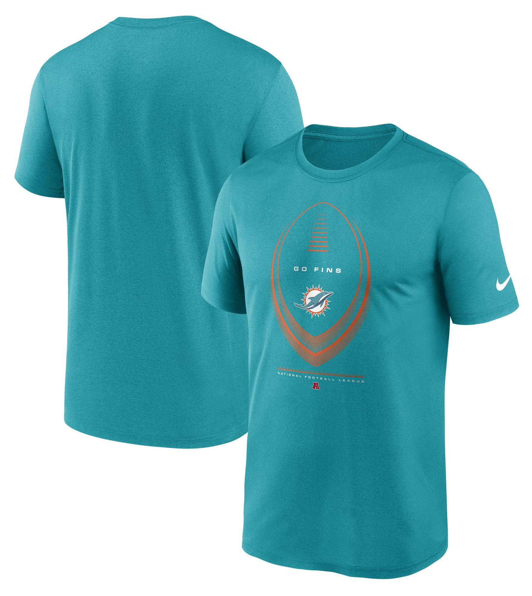Nike Men's Miami Dolphins Turbo Green Legend Icon T-Shirt product image