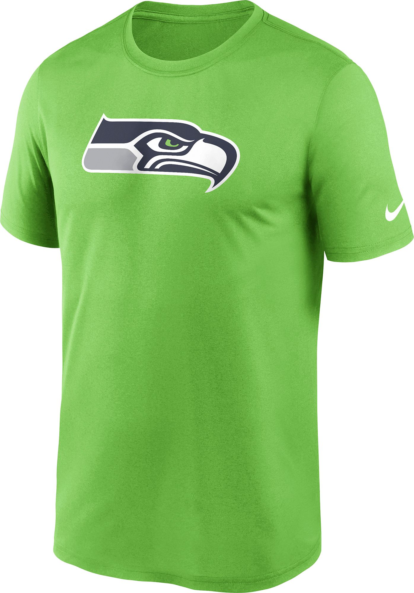 Nike Men's Seattle Seahawks Legend Logo Green T-Shirt product image