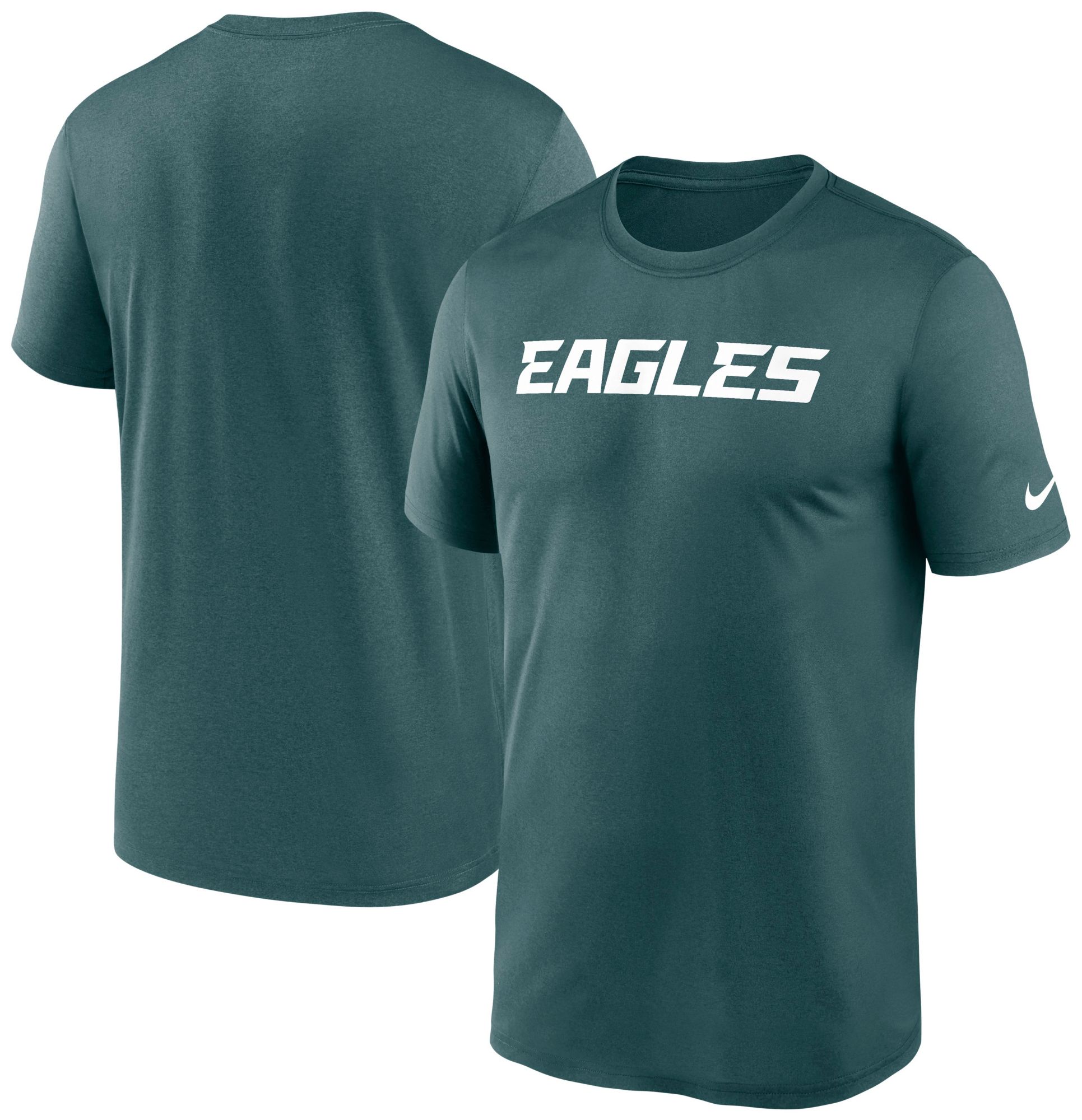 Nike Men's Philadelphia Eagles Sport Teal Legend Wordmark T-Shirt product image