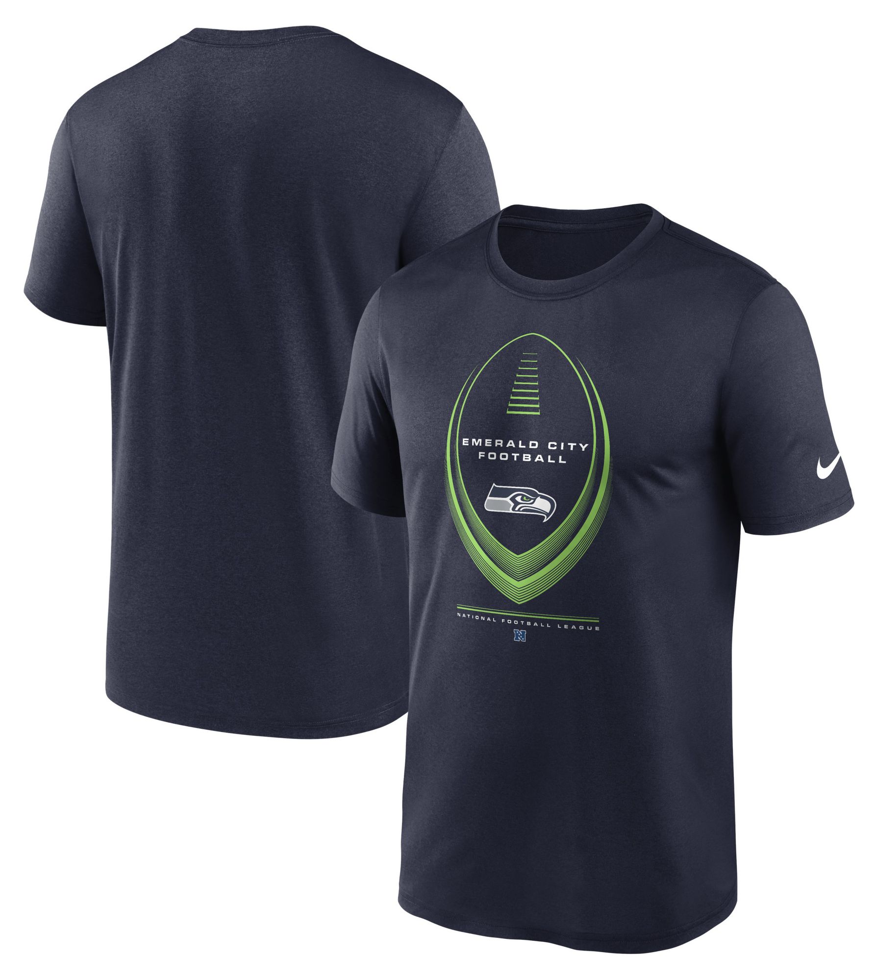 Nike Men's Seattle Seahawks Navy Legend Icon T-Shirt product image