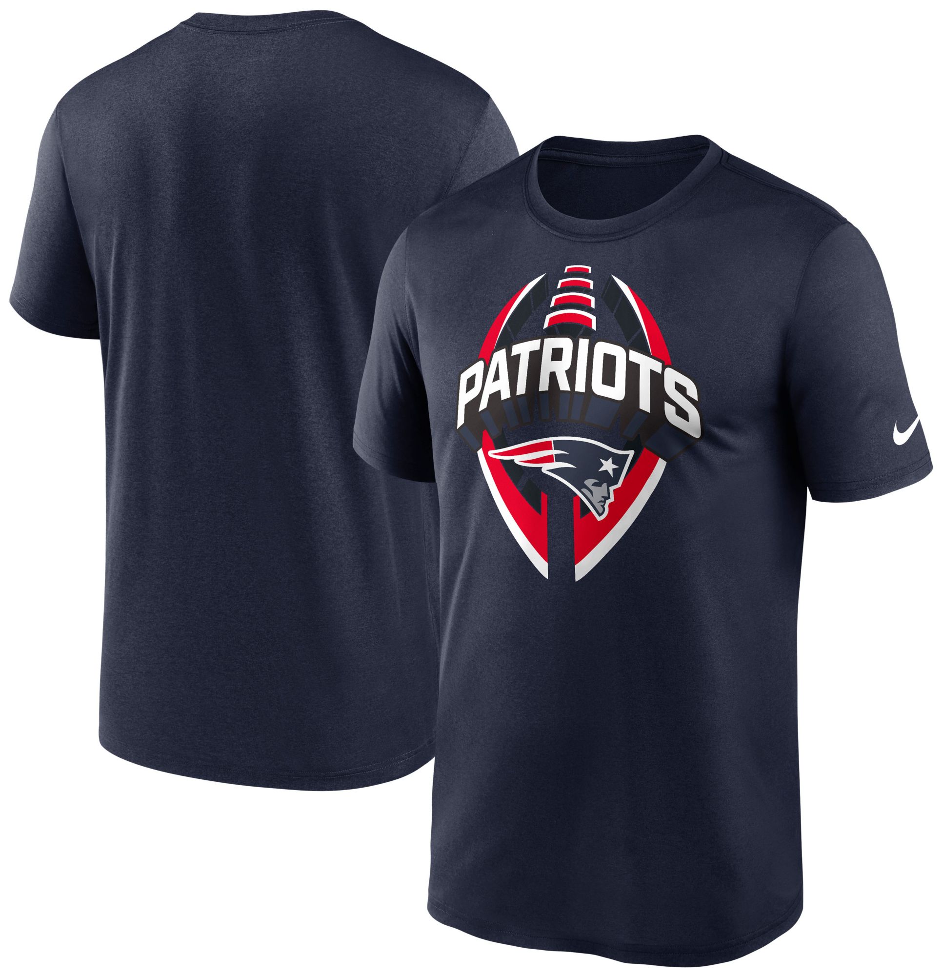 Nike Men's New England Patriots College Navy Legend Icon T-Shirt product image